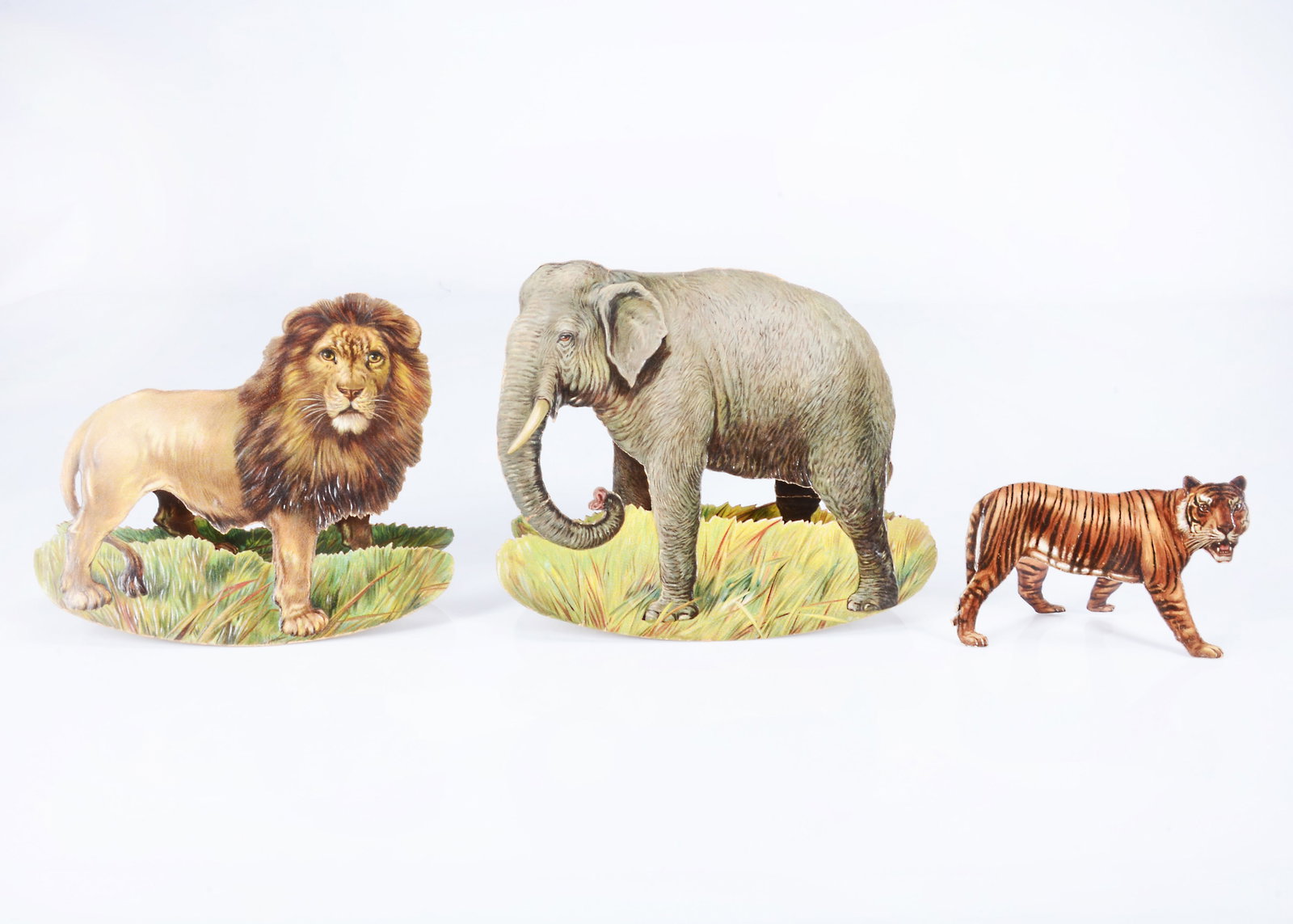 Two Rapheal Tuck & Sons chromolithographic rocking wild animals, (1 of 1)