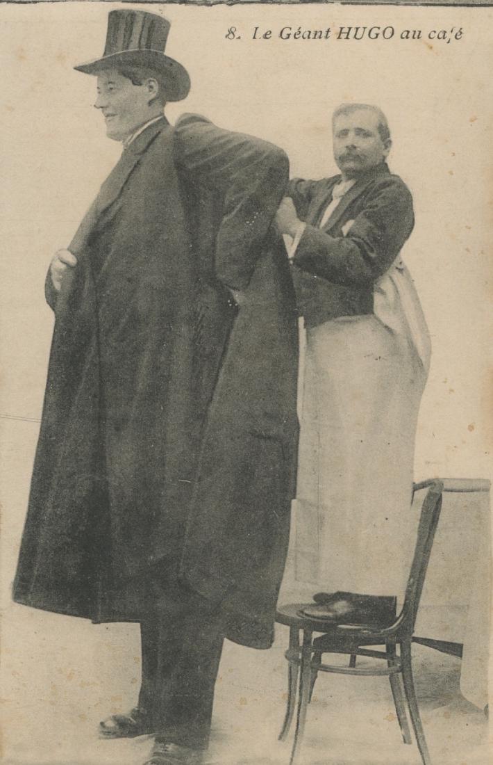 Antique Original PC Circus The Giant, 1910s (1 of 2)