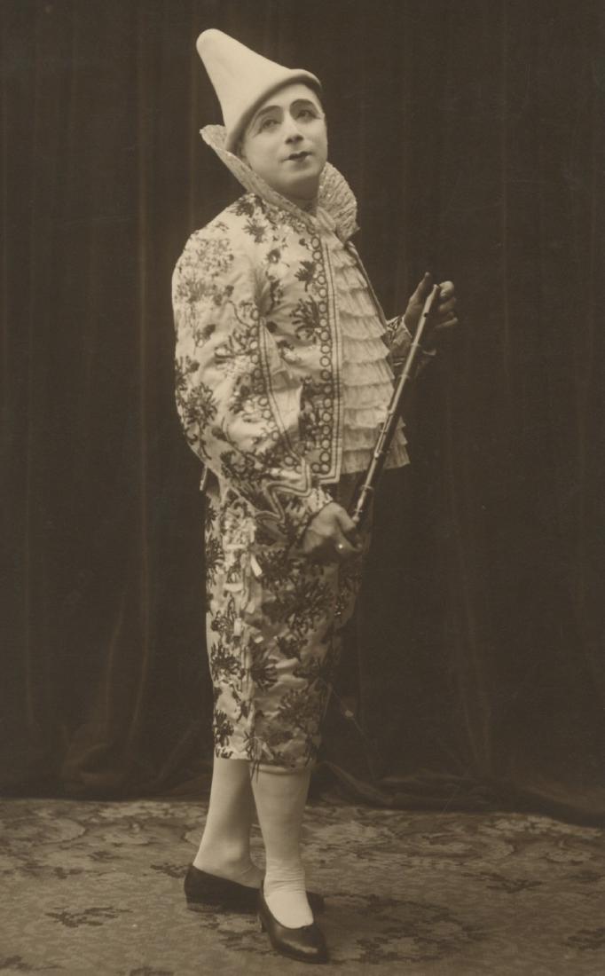 Antique Original PC Circus Clown Musician, 1900s (1 of 2)