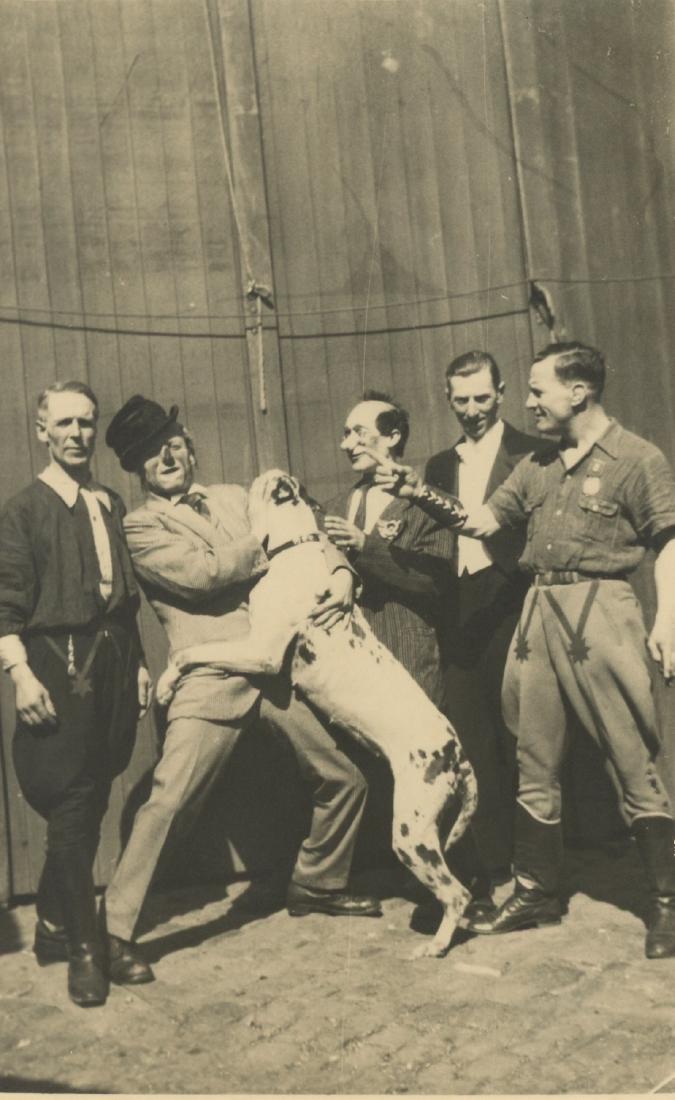 Antique Original PC Circus The Dog Trainer, 1940s (1 of 2)