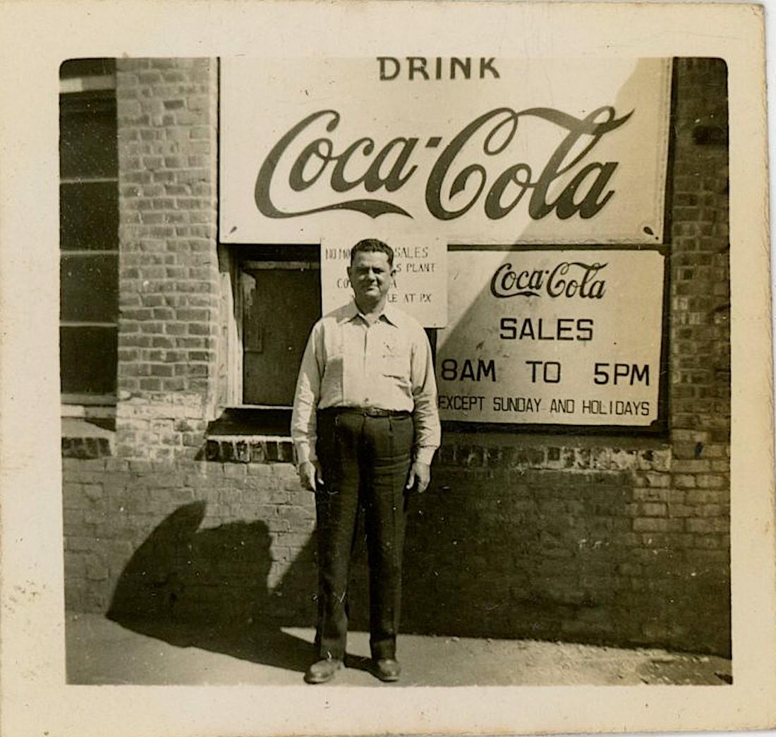 Vintage Rare Photo Coca Cola Military Plant Korea,: Original photo from the epoch. Coca Cola Plant Military during Korea War in 1950s. Dimensions are Approx. 2.5" x 3.25".