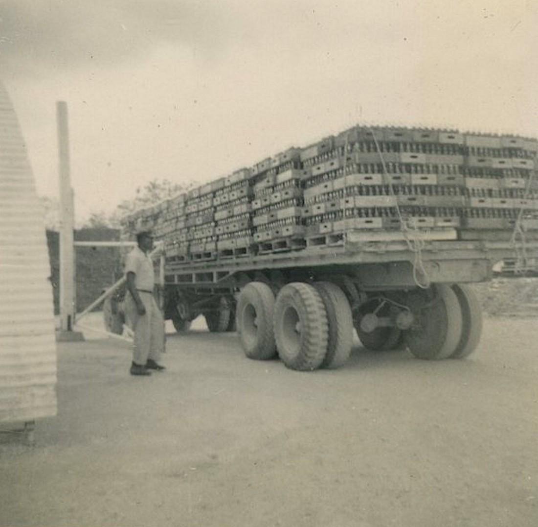 Vintage Rare Photo Coca Cola Military Plant Korea,: Original photo from the epoch. Coca Cola Plant Military during Korea War in 1950s. Dimensions are Approx. 2.5" x 3.25".