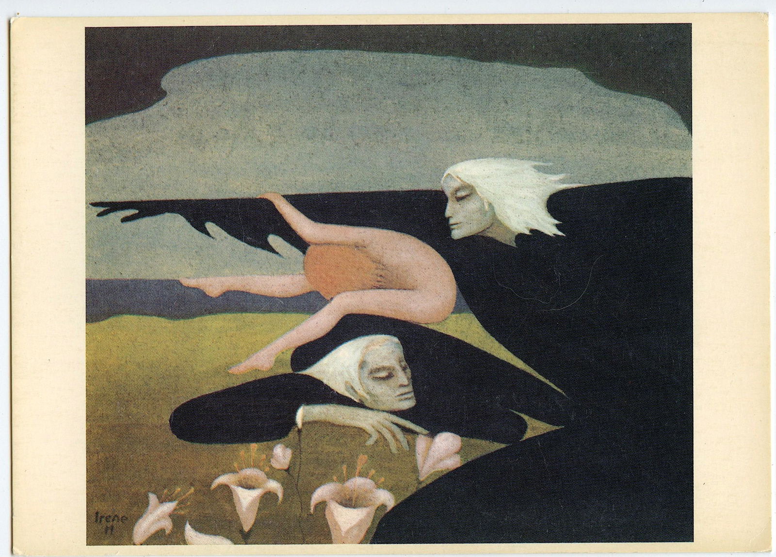 Antique / Vintage Postcard Art Matisse: Antique / Vintage postcard from the epoch. The regular size of a postcard is approximately 3 1/2 inch x 5 1/2 inch or 9 cm x 14 cm (small variance can occur). As a formal appreciation we are offering