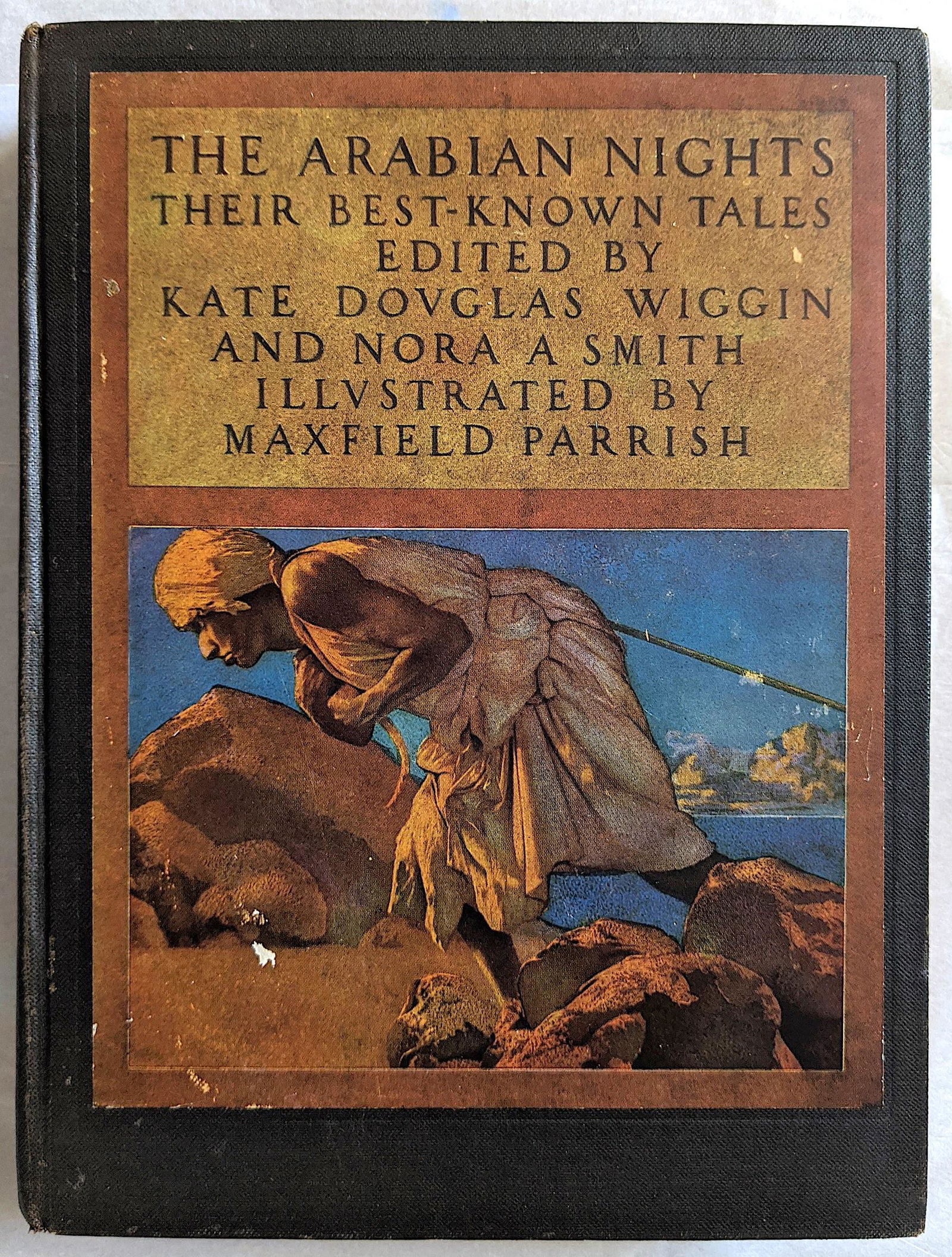 THE ARABIAN NIGHTS BOOK 12 Illustrator MAXFIELD PARRISH: Charles Scribner's Sons, New York, 1916. Hardcover. Condition: near fine. Maxfield Parish (illustrator) with 14 color illustrations. If the H&S is by Artelisted it usually will be via USPS (tracking #