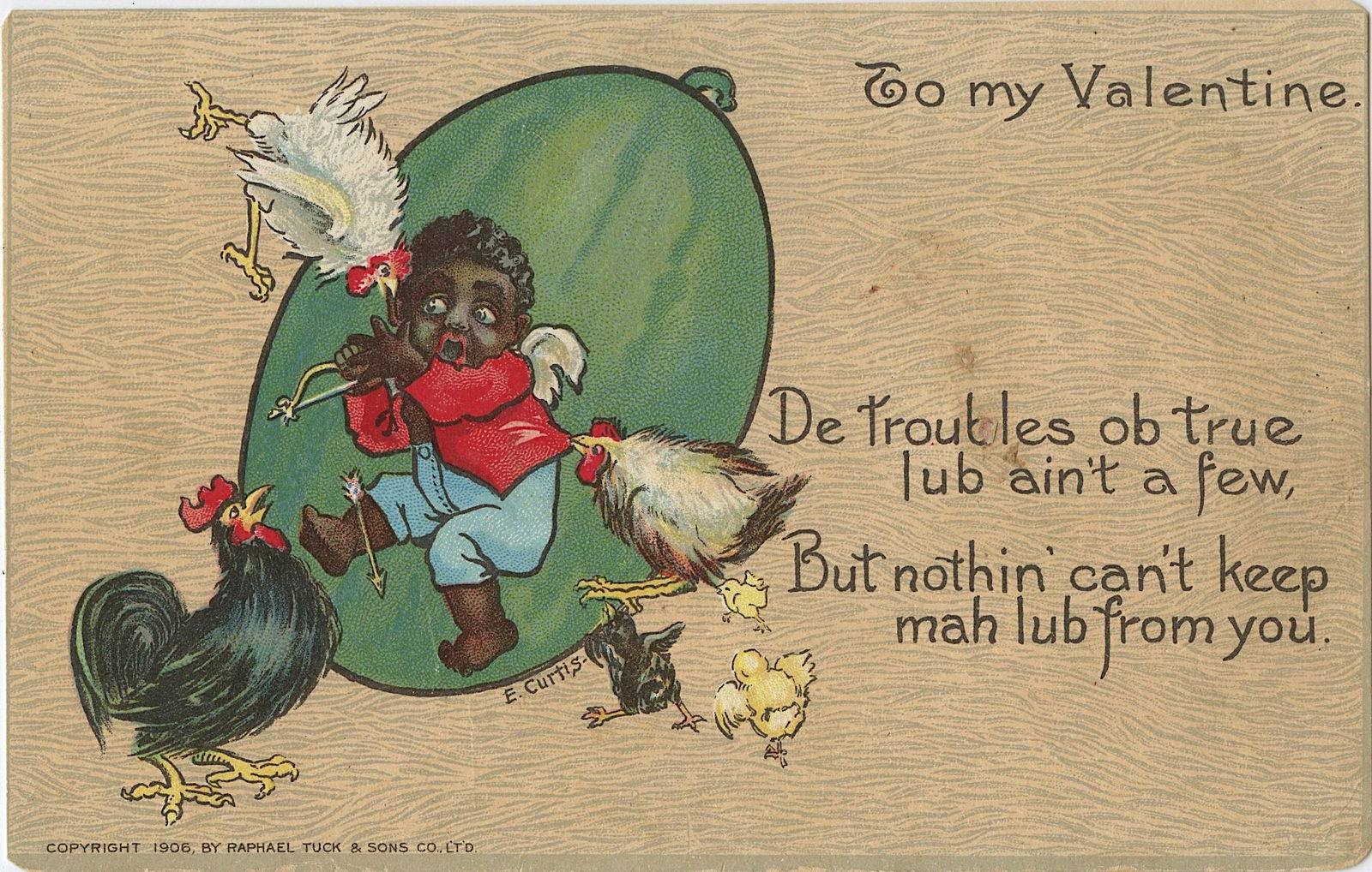 Antique Rare Postcard Black Americana (1 of 2)