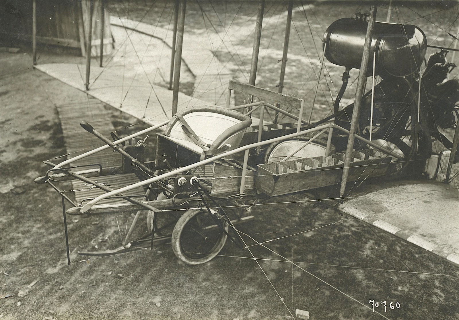 Rare Antique Photograph Aviation Pioneers (1 of 3)