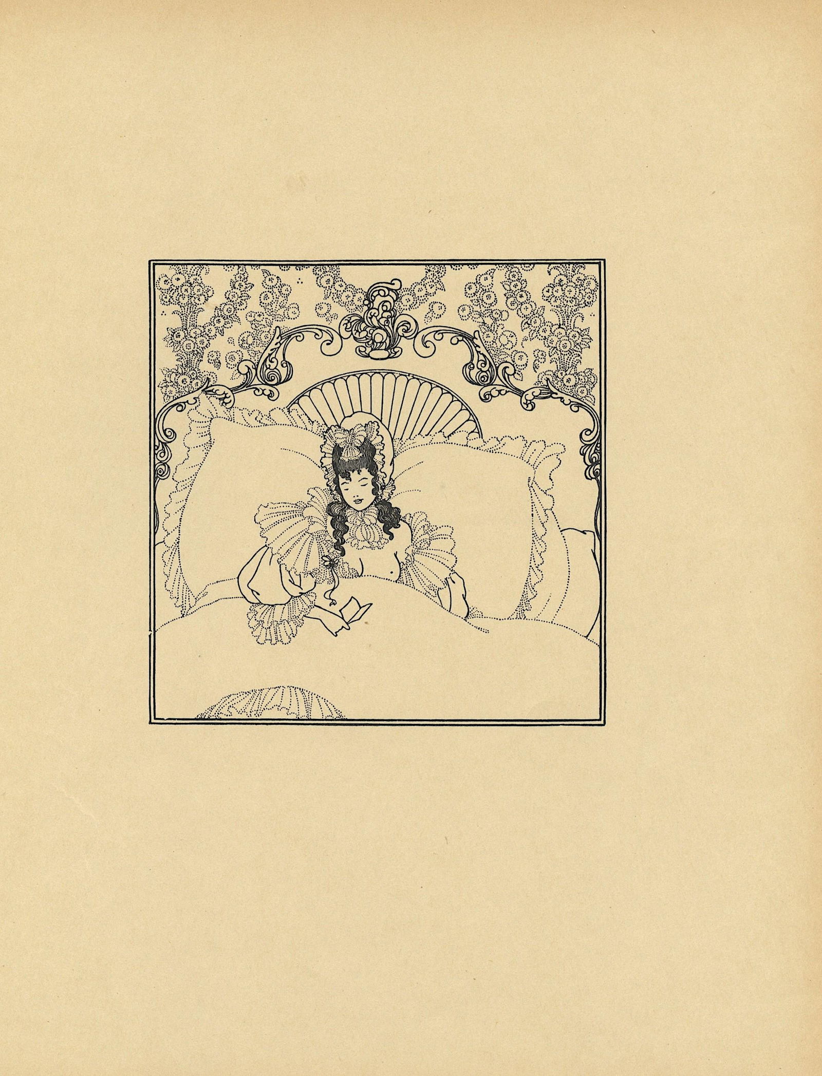 AUBREY BEARDSLEY Antique Print Litho, Printed 1899: Antique Lithograph print produced in England by John Lane London in 1899. Paper dimensions 11" x 8.25" (variances can occur). Vincent Beardsley (21 August 1872 Ð 16 March 1898) was an English illustr