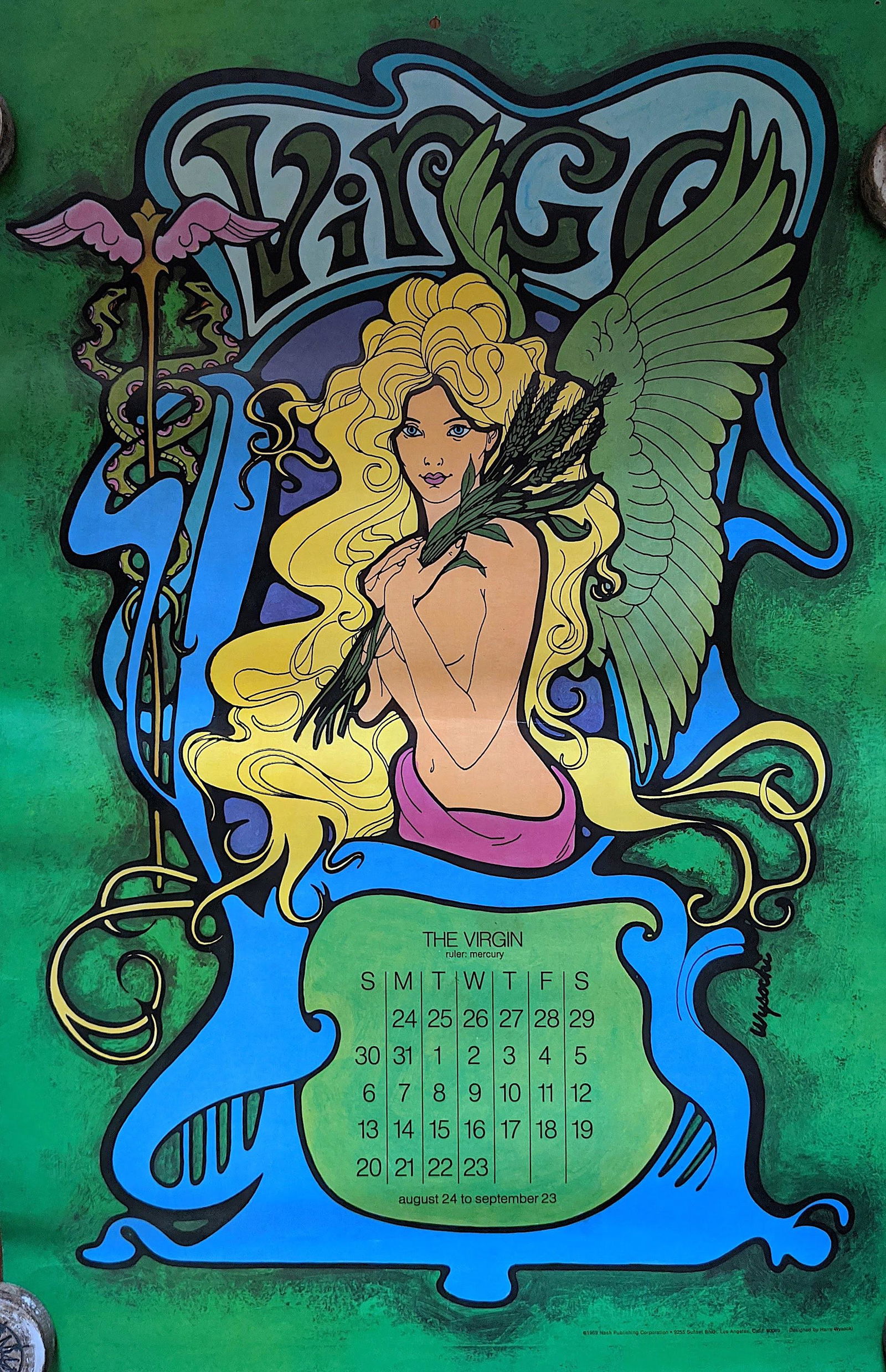 HARRY WYSOCKI Original Zodiac Poster, 1969 (1 of 3)