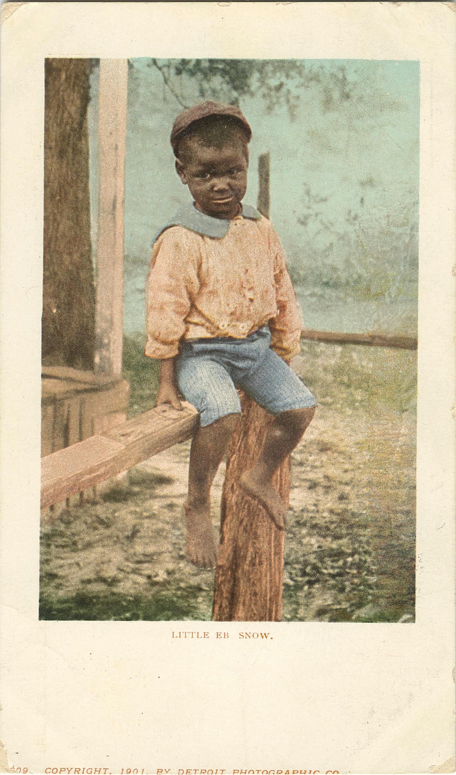 Antique / Vintage Postcard With African America Boy: The dimensions are Approx. 5.5" x 3.75". This lot is located in Boca Raton, Fl and its shipment will be made directly by Artelisted. Shipping insurance is the responsibility of the buyer. Ask us if yo
