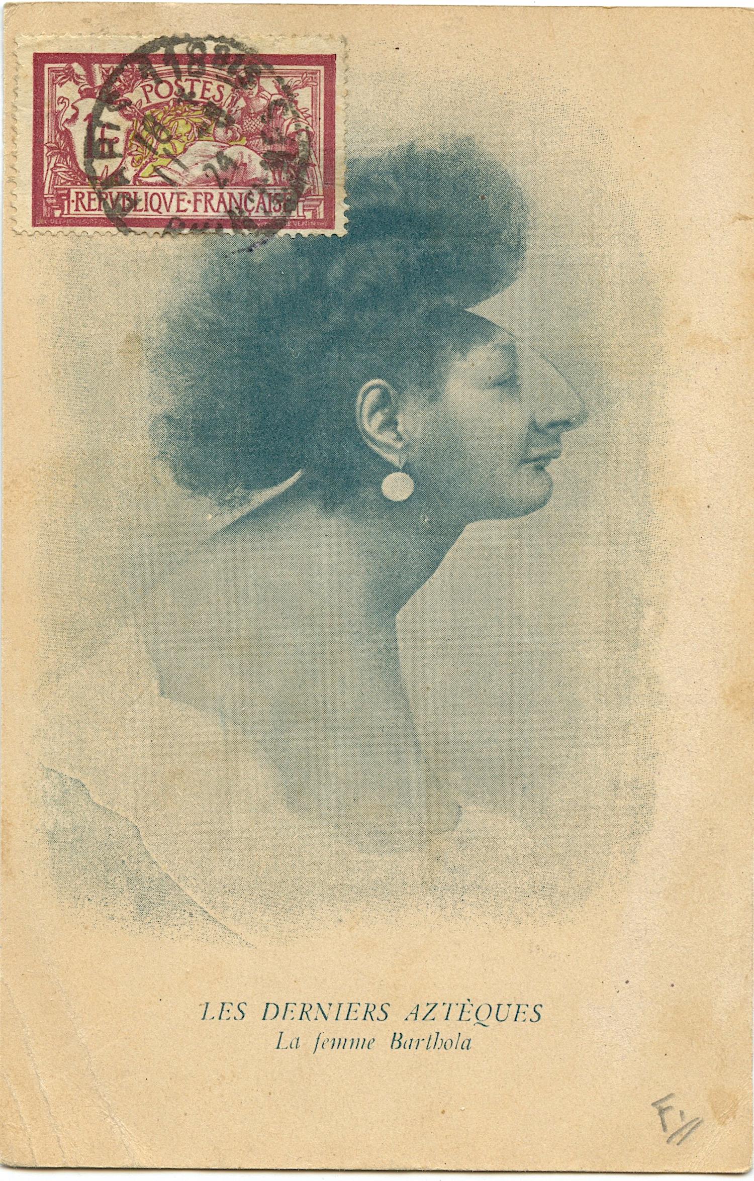 Antique / Vintage Rare Circus Actors Postcard 1900s - (1 of 2)