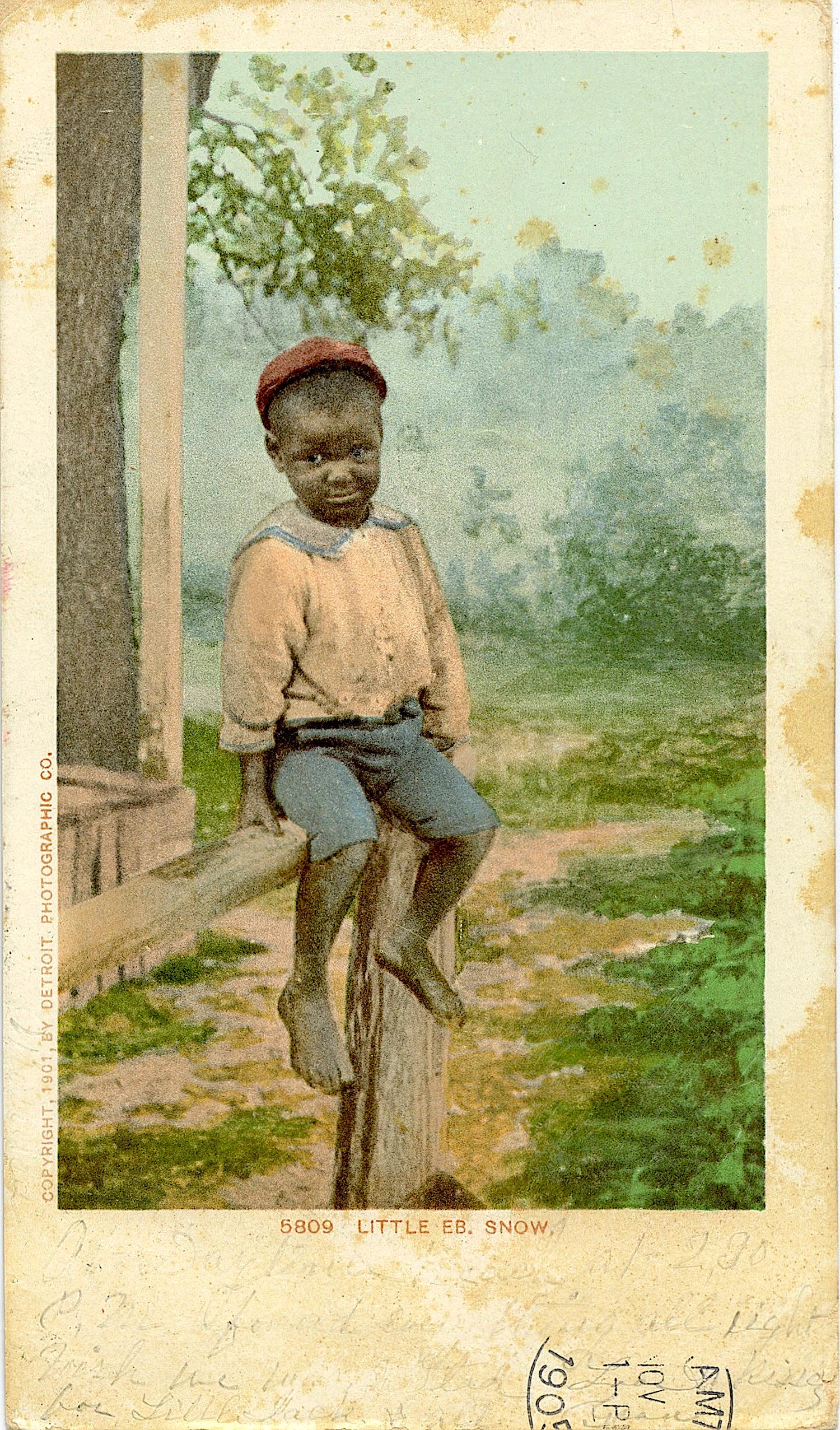 Antique / Vintage Postcard African American: The dimensions of an antique / vintage postcard are Approx. 5.5" x 3.5" (small variances can occur). This lot is located in Boca Raton, Fl and its shipment will be made directly by Artelisted. Shippin