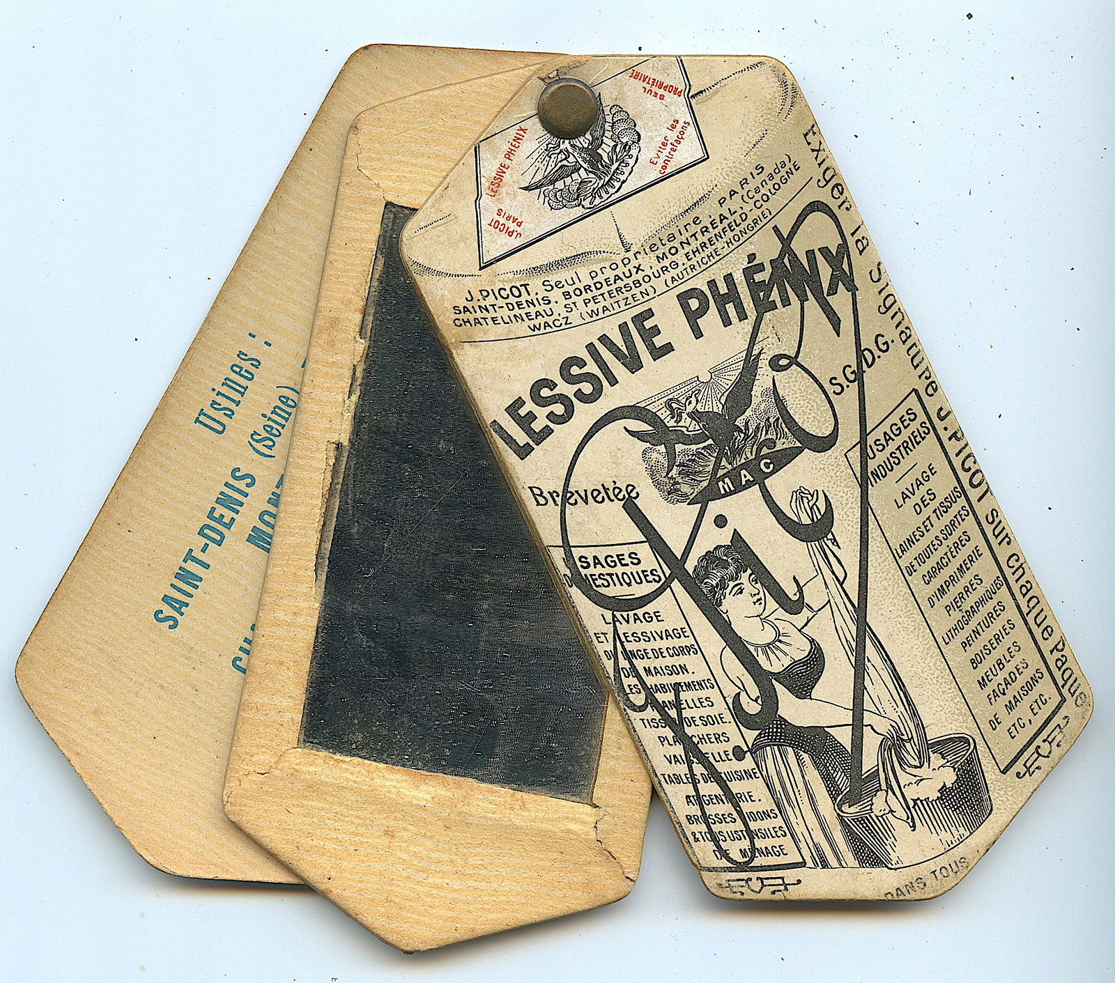 Antique / Vintage Rare Advertising Pocket Mirror (1 of 2)