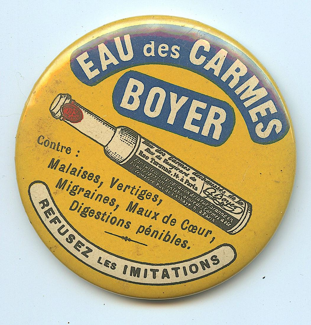 Antique / Vintage Rare Advertising Pocket Mirror (1 of 2)