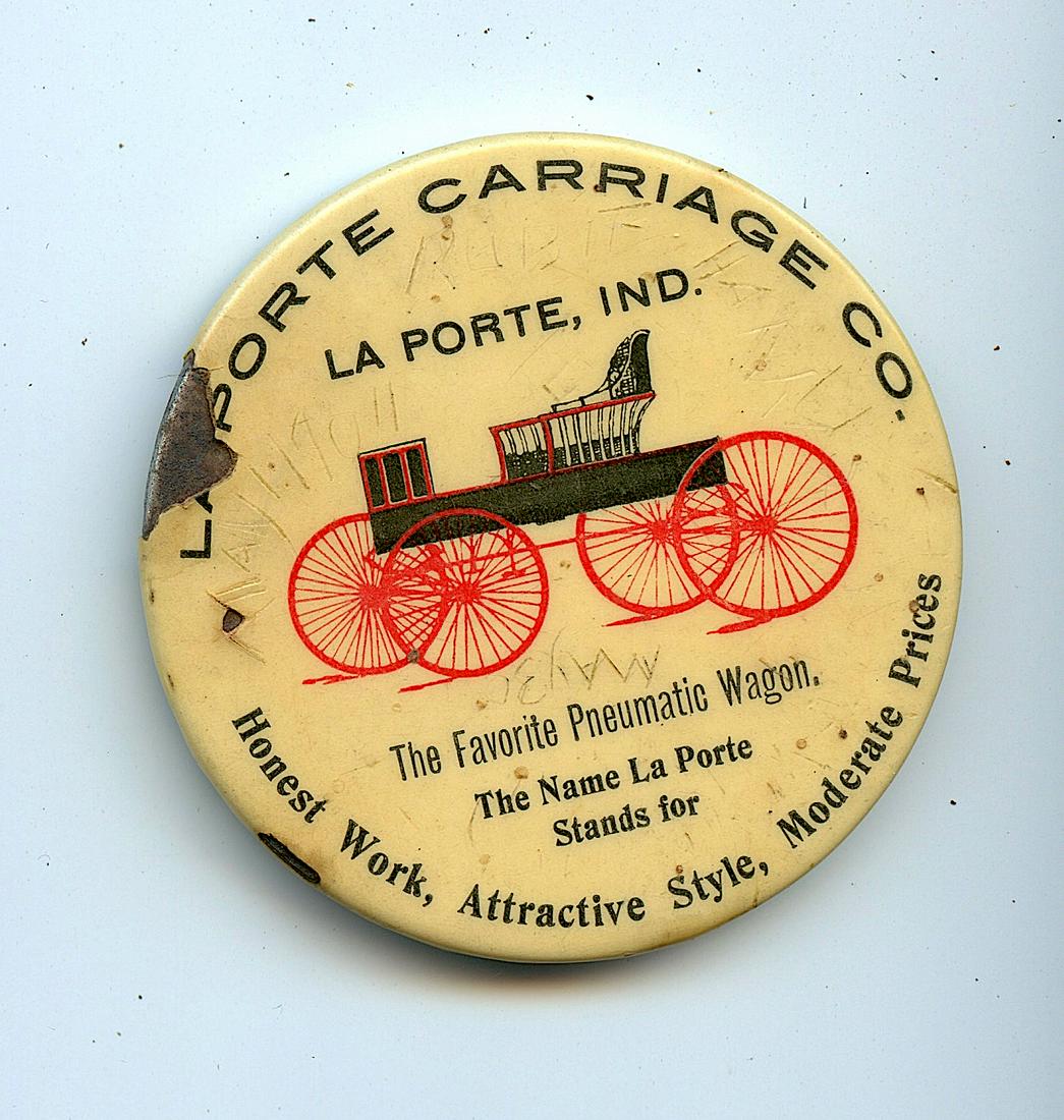 Antique / Vintage Rare Advertising Pocket Mirror (1 of 2)