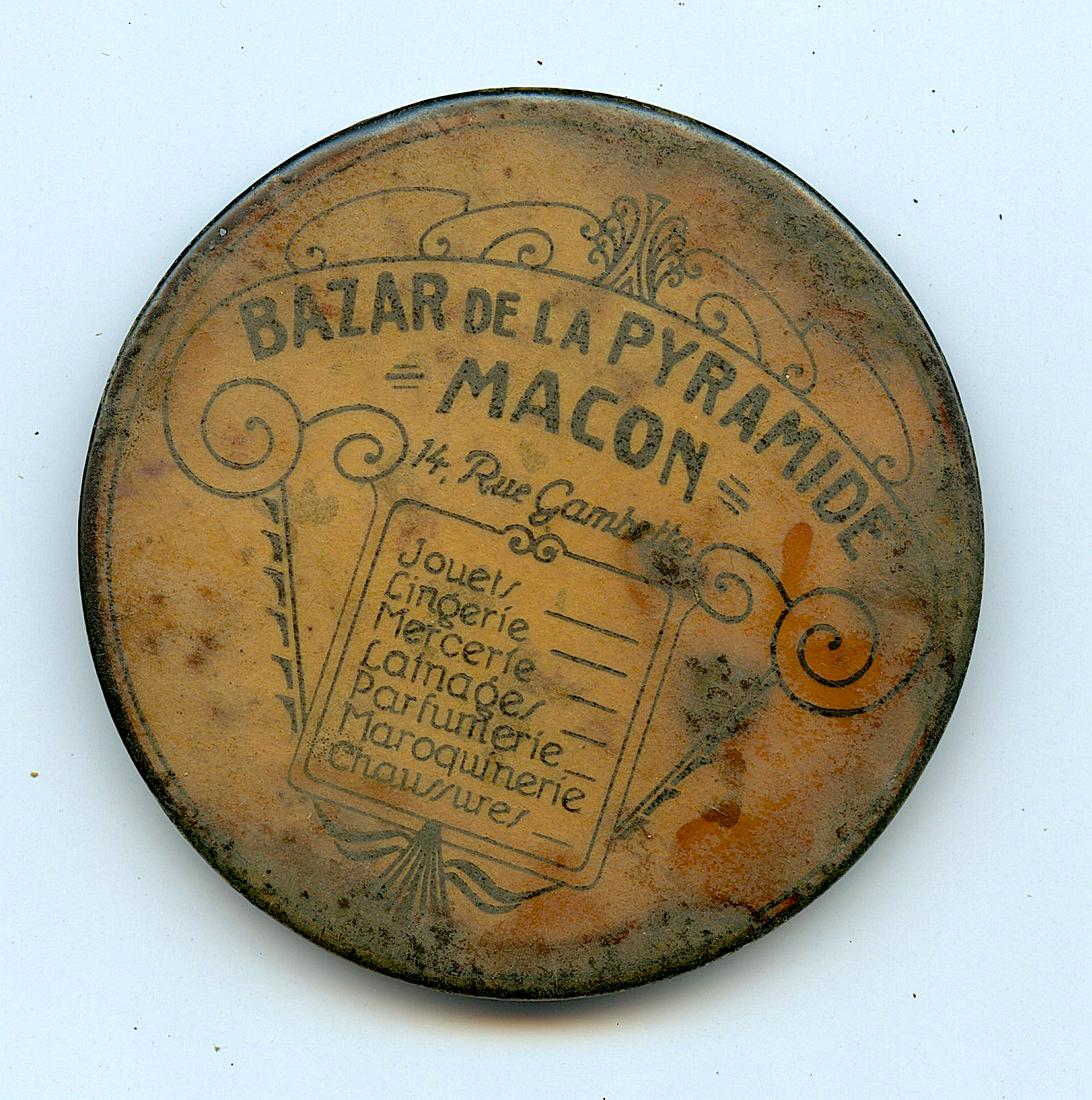 Antique / Vintage Rare Advertising Pocket Mirror (1 of 2)