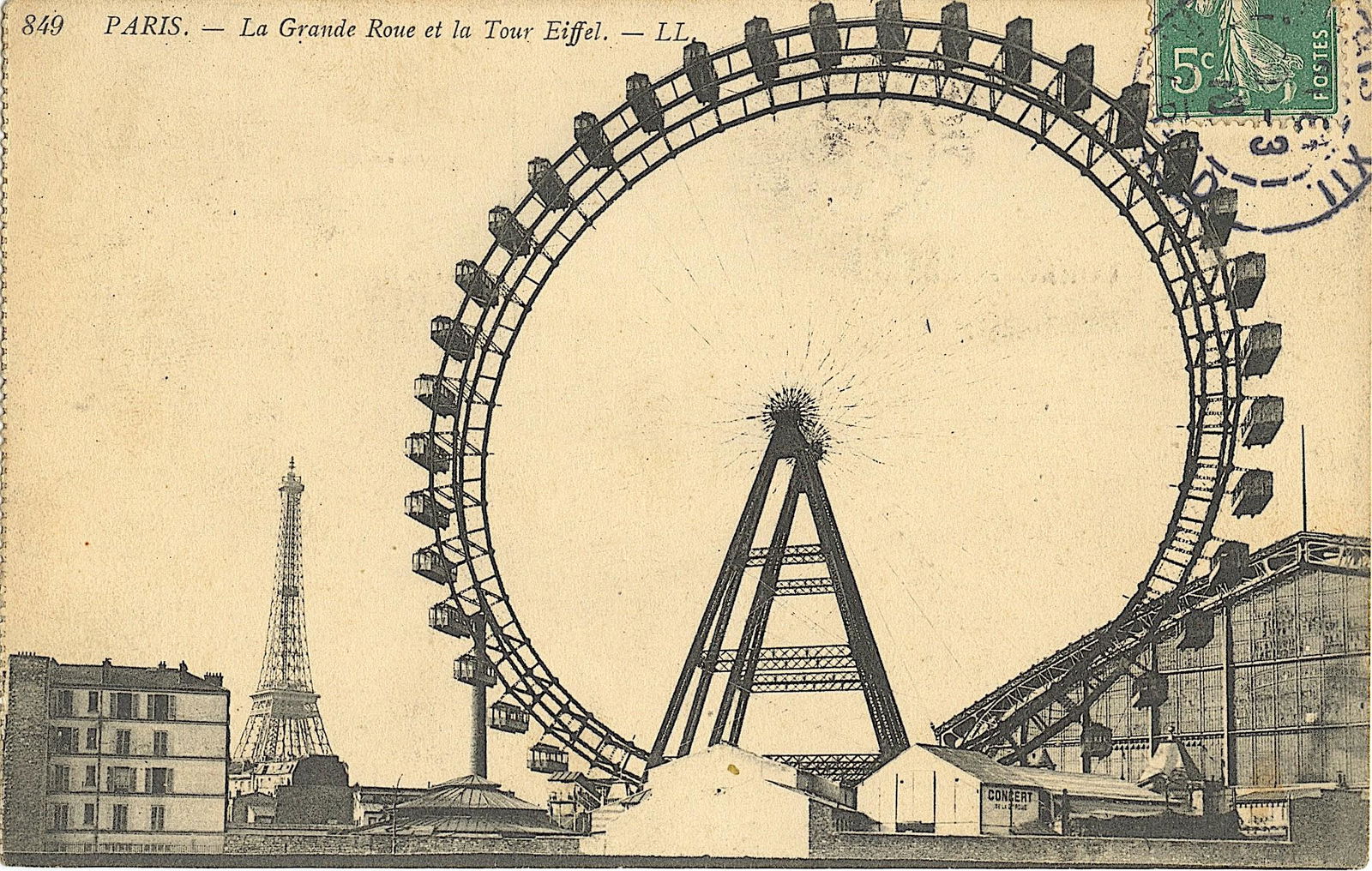 Rare Antique Postcard Circus Actors (1 of 2)