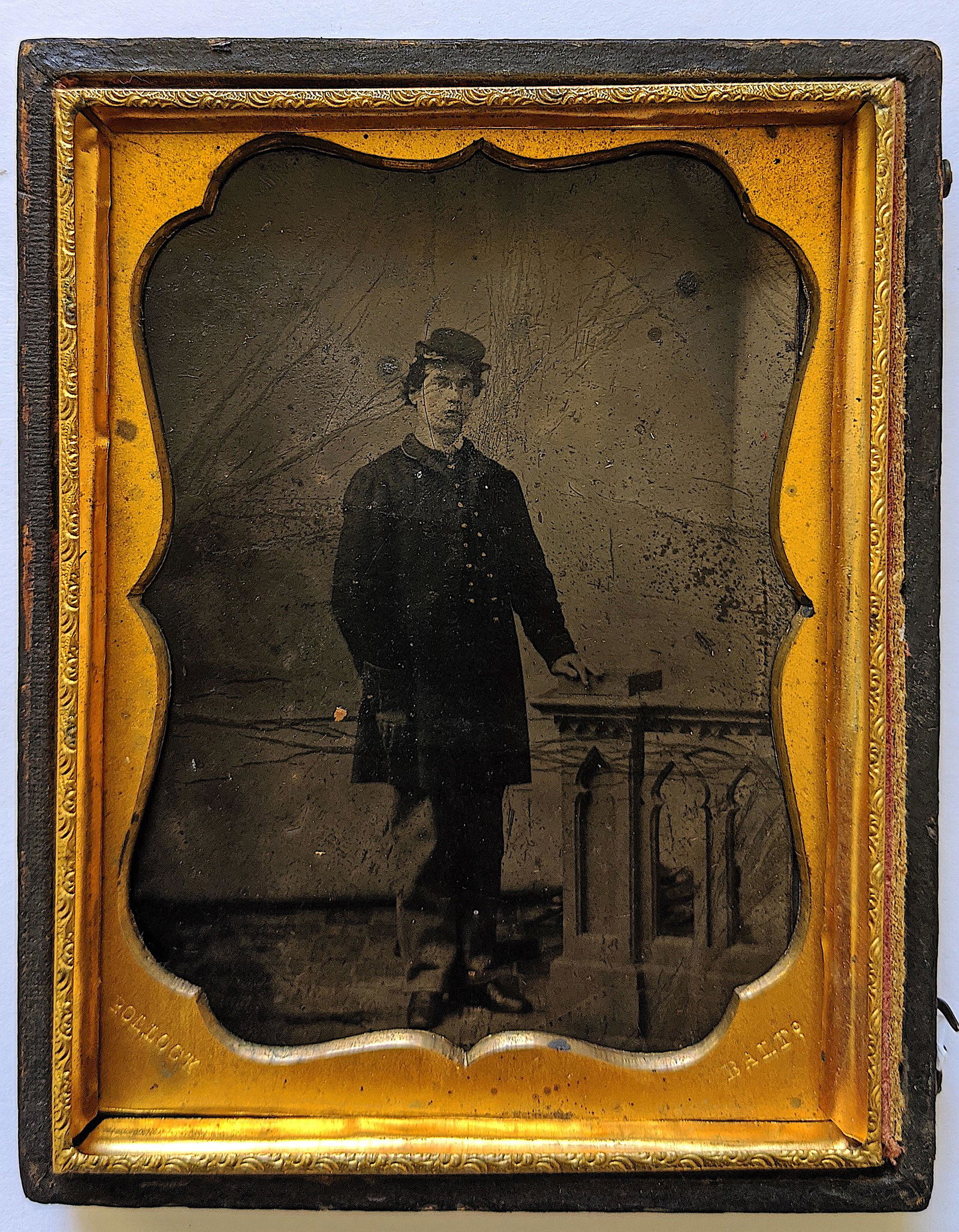 Antique Civil War Tintype Confederate Soldier (1 of 3)
