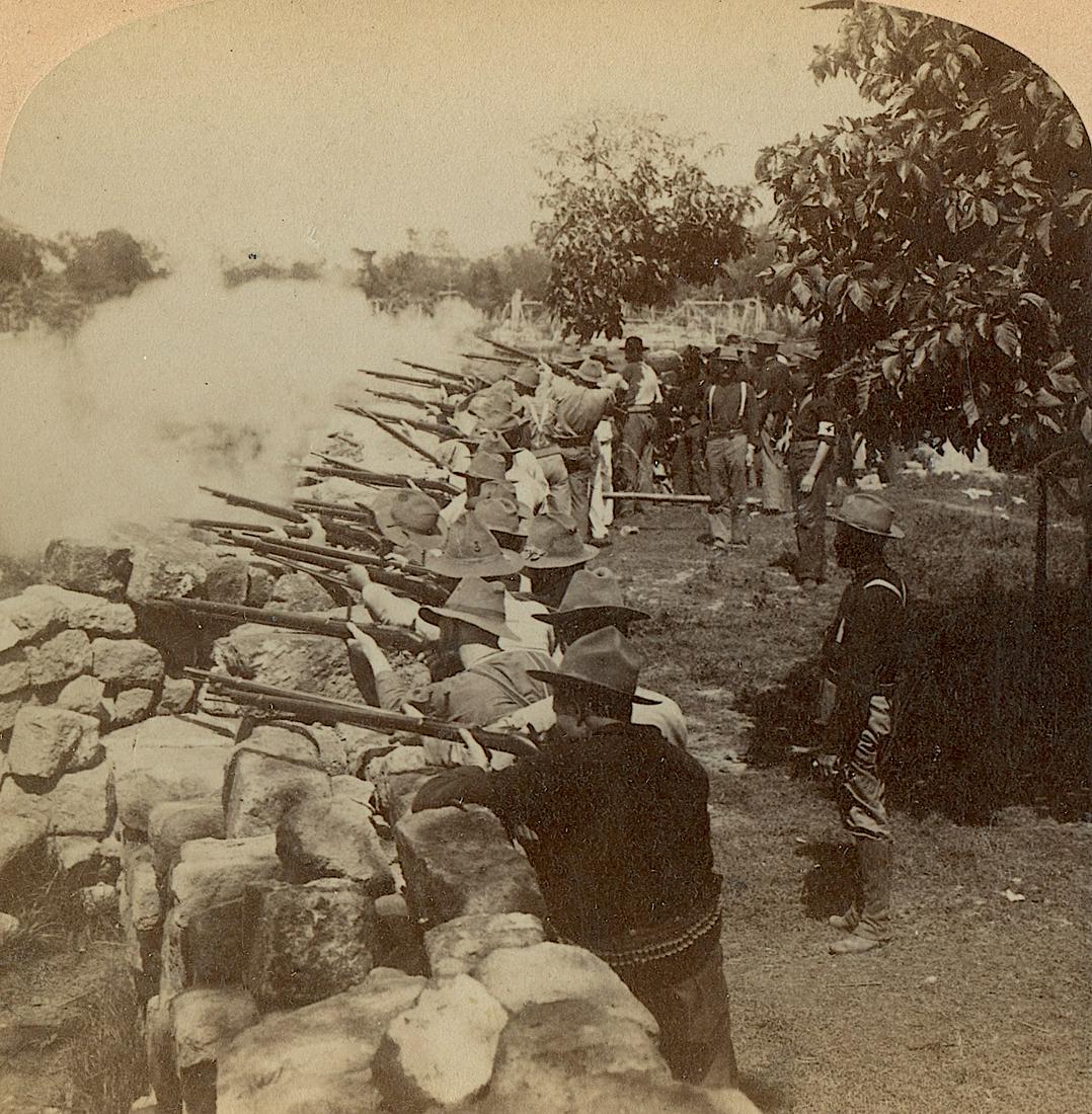 Rare Antique Stereoview US Spanish American War (1 of 3)