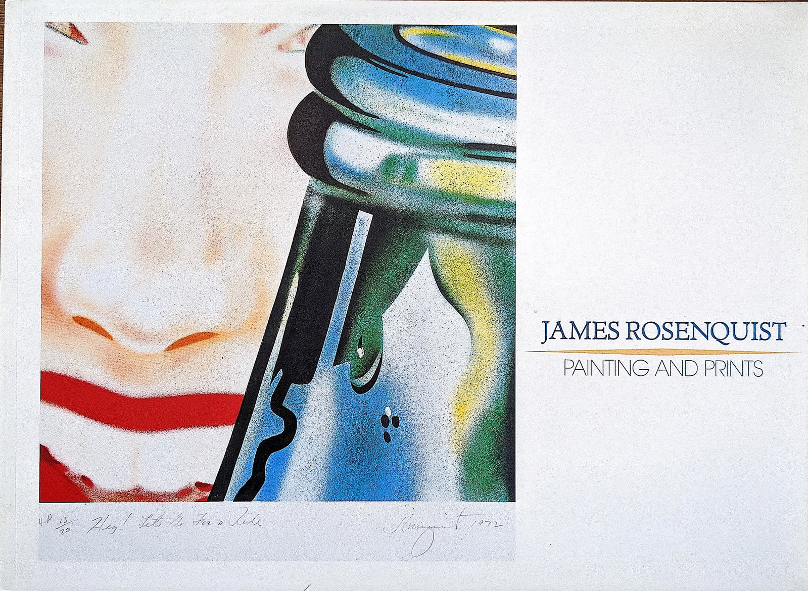 Book James Rosenquist Paintings And Prints Brenau: This lot is located in Boca Raton, Fl and its shipment will be made directly by Artelisted. Shipping insurance is the responsibility of the buyer. Ask us if you want to add insurance cost. Note that i
