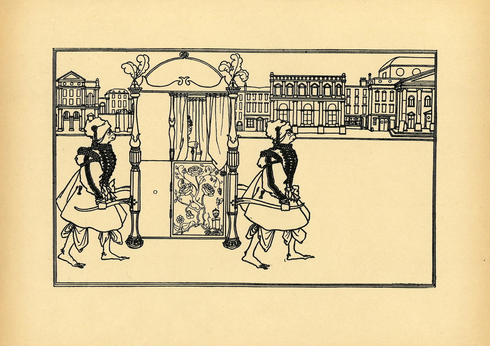 AUBREY BEARDSLEY Antique Print Litho, 1899: Antique Lithograph print produced in England by John Lane London in 1899. Paper dimensions 11" x 8.25" (variances can occur). Vincent Beardsley (21 August 1872 Ð 16 March 1898) was an English illustr