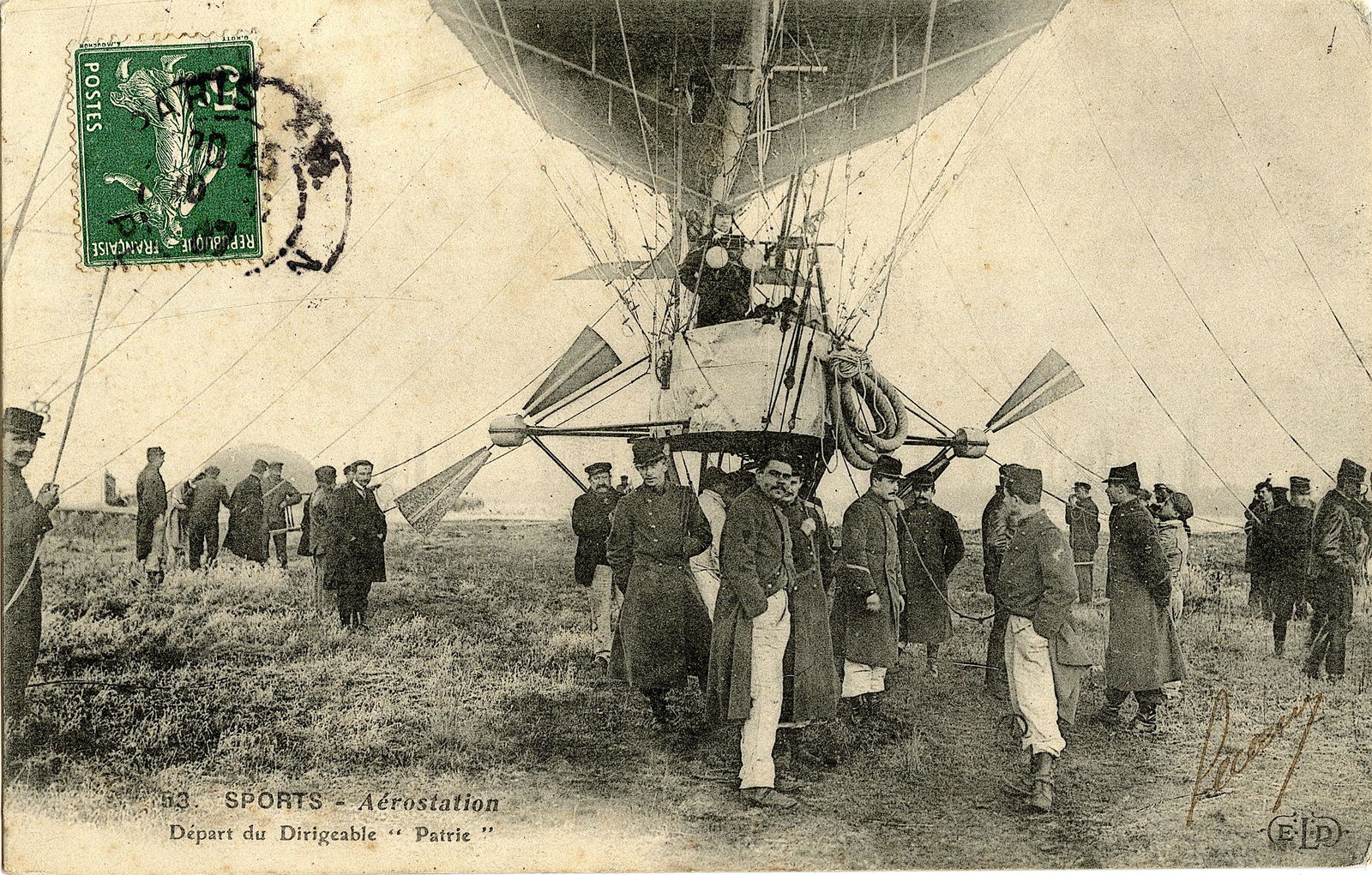 Antique / Vintage Postcard Aviation Pioneers (1 of 2)