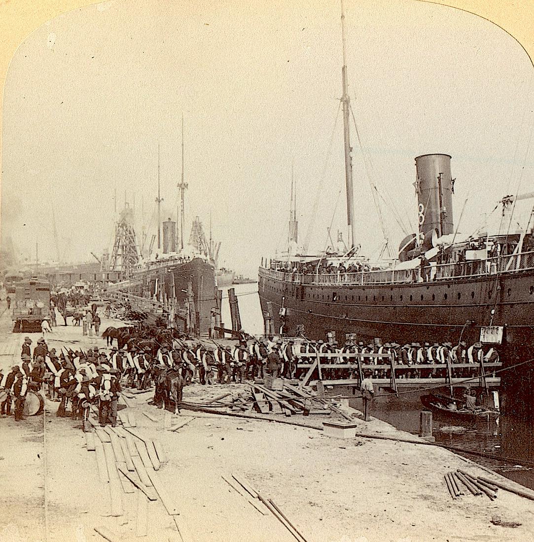 Antique Stereoview Military Spanish American War: The collection of photographs that we are offering in this auction are originals from the epoch (if eventually the opposite is not indicated). They come mainly from collectors in France and U.S.A.. Th