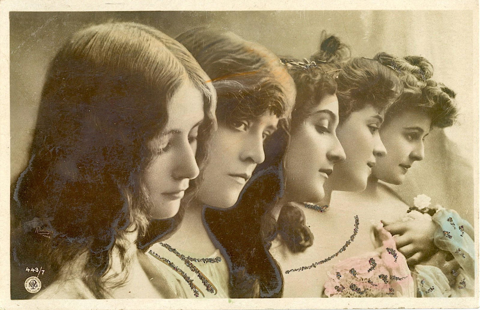 Antique  Rare Postcard Art Nouveau / Deco (1 of 2)