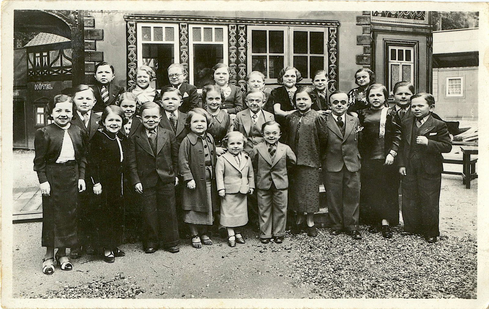 Antique French Postcard Circus Actors (1 of 2)