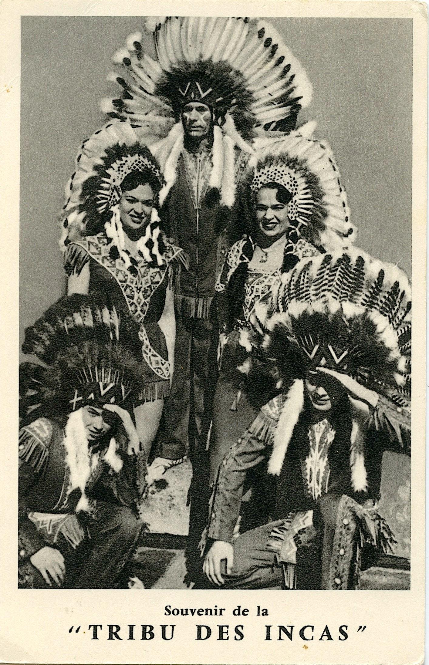 Antique French Postcard Circus Actors (1 of 2)