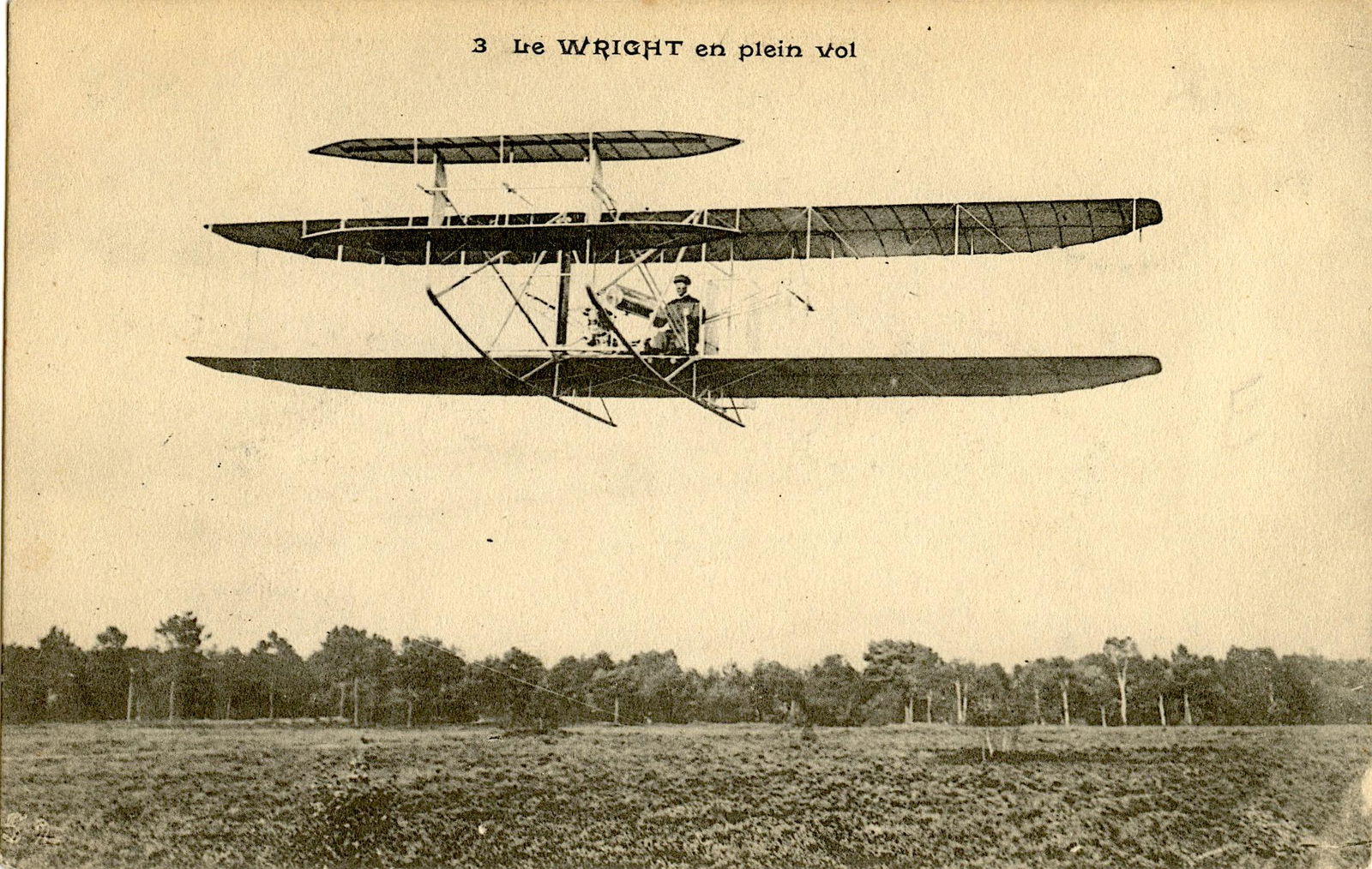 Antique Postcard Pioneers Aviation (1 of 2)