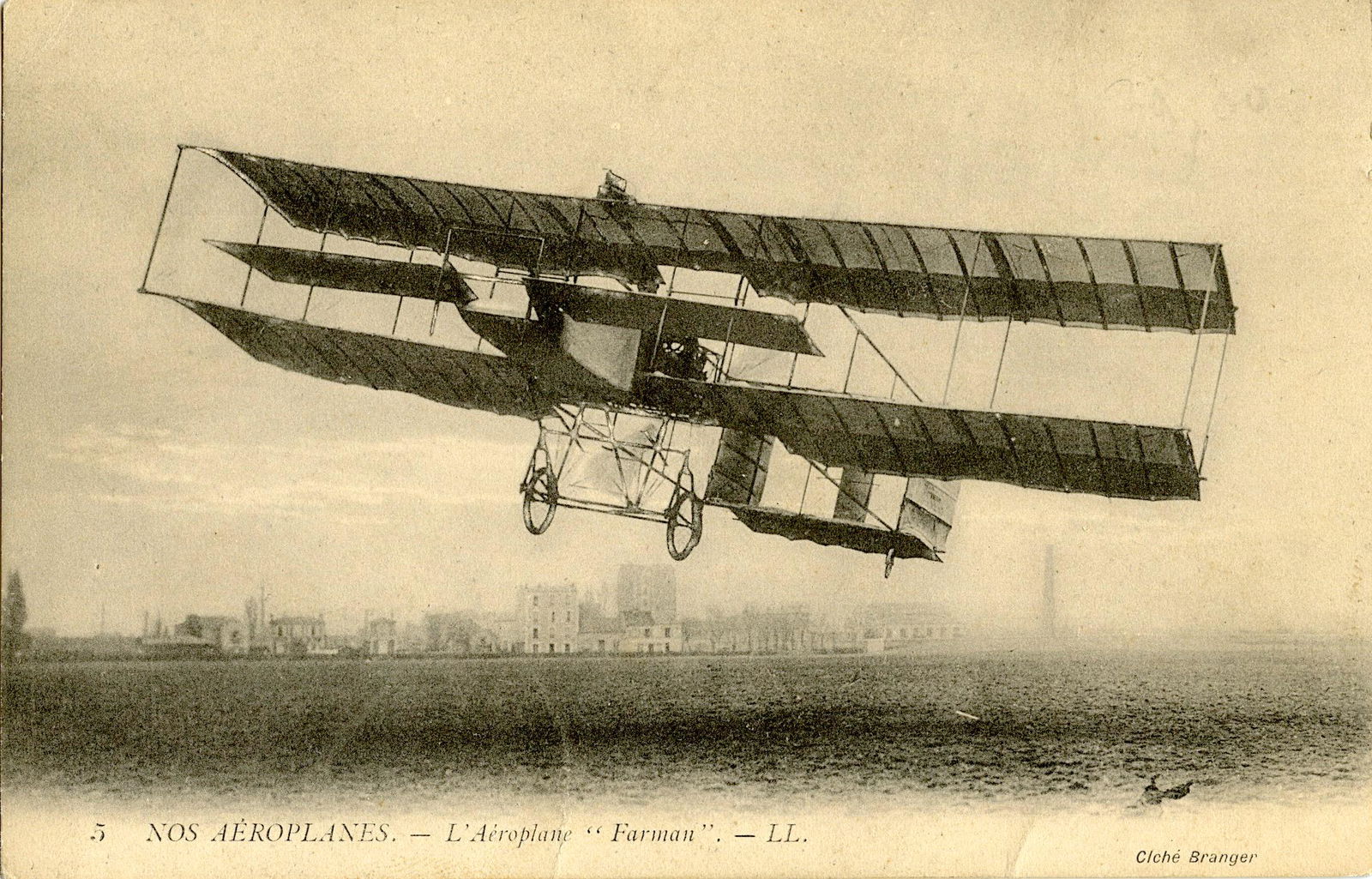 Antique Postcard Pioneers Aviation (1 of 2)