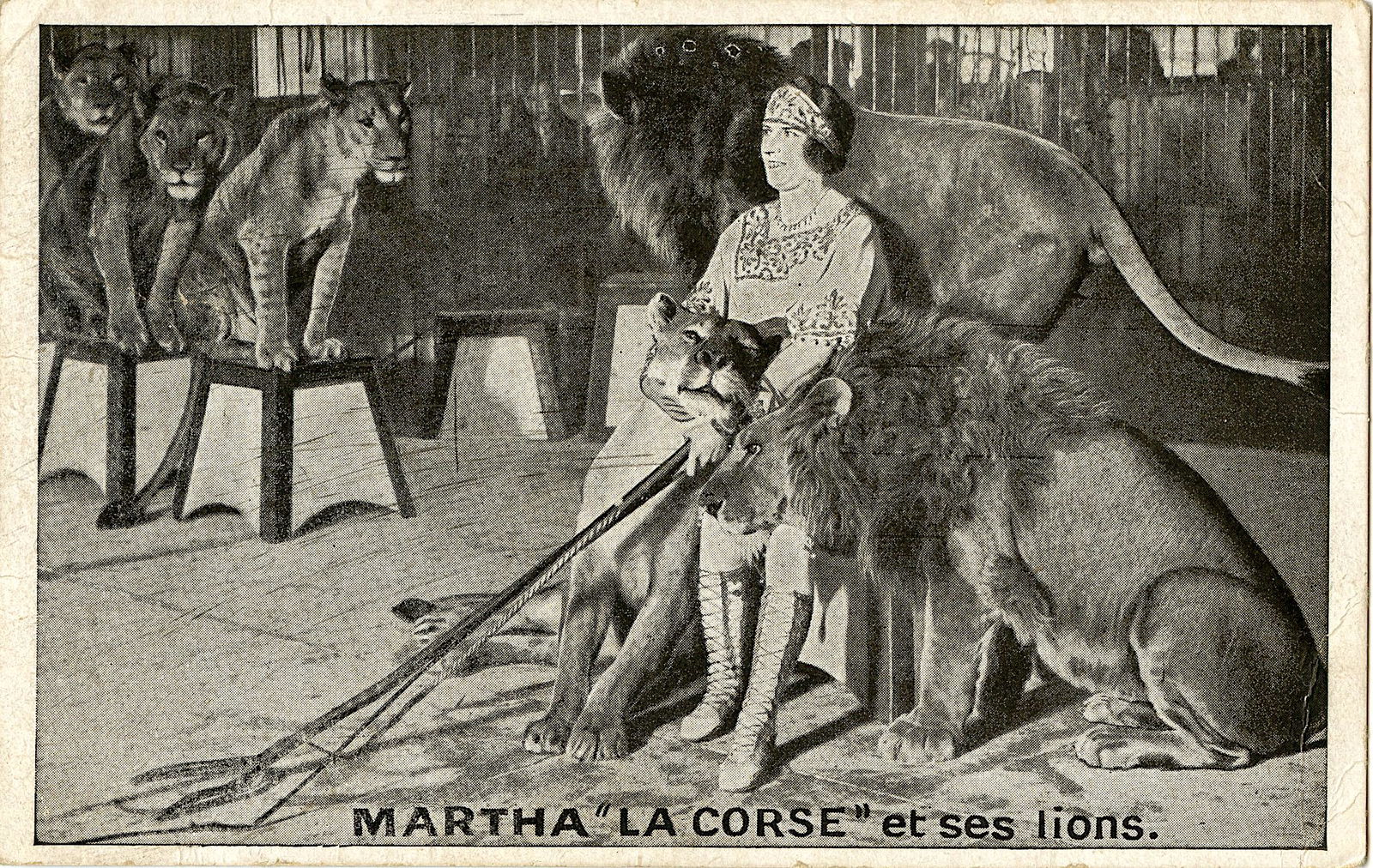 Antique Postcard Circus Actors (1 of 2)