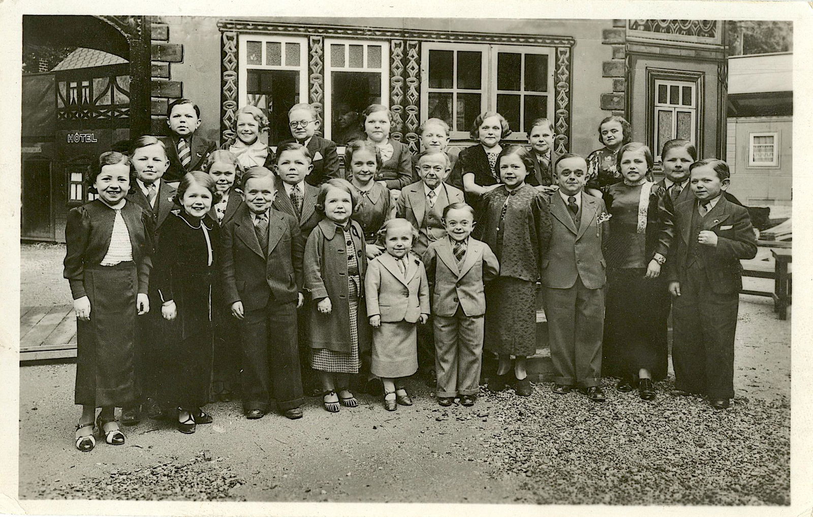 Antique Postcard Circus Actors (1 of 2)