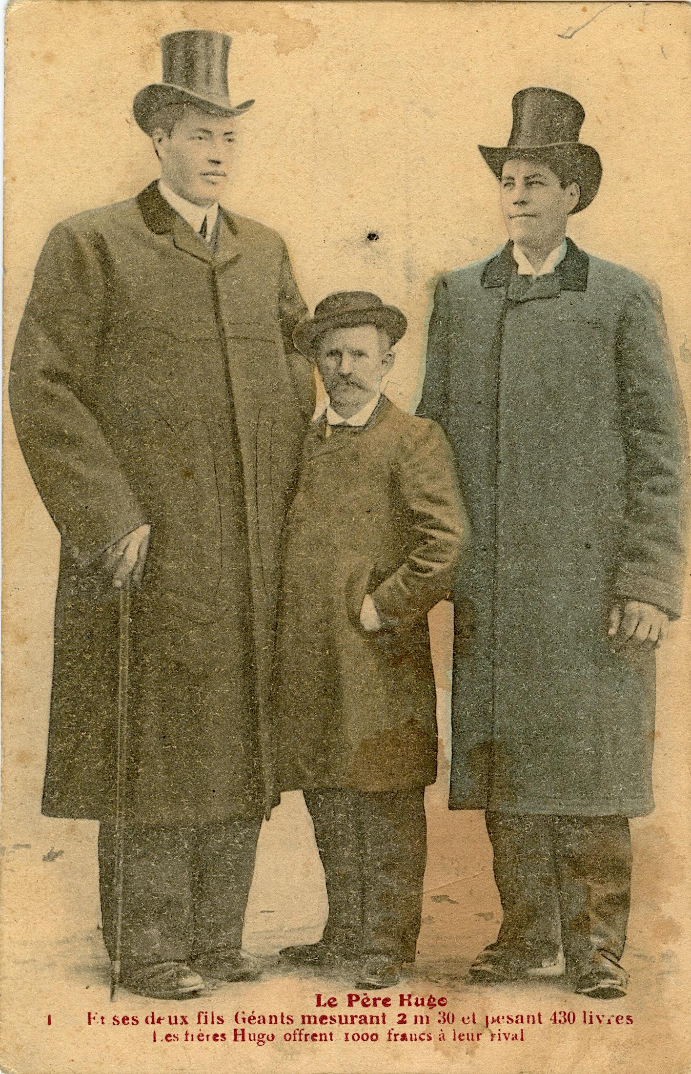 Antique Postcard Circus Actors (1 of 2)