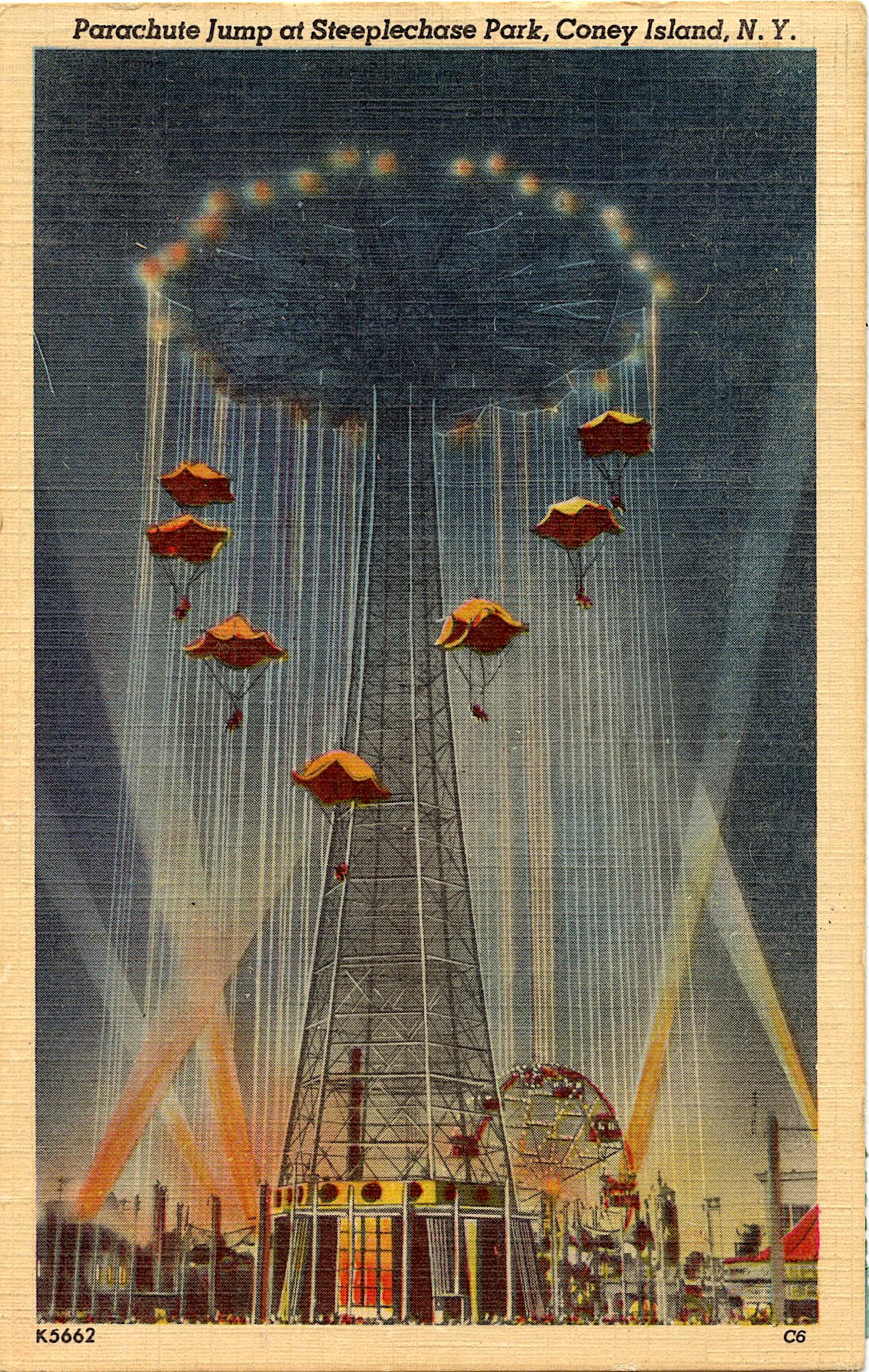 Antique / Vintage Postcard Coney Island N. Y. (1 of 2)