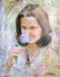 Original THORTON UTZ Illustration Art Portrait Girl