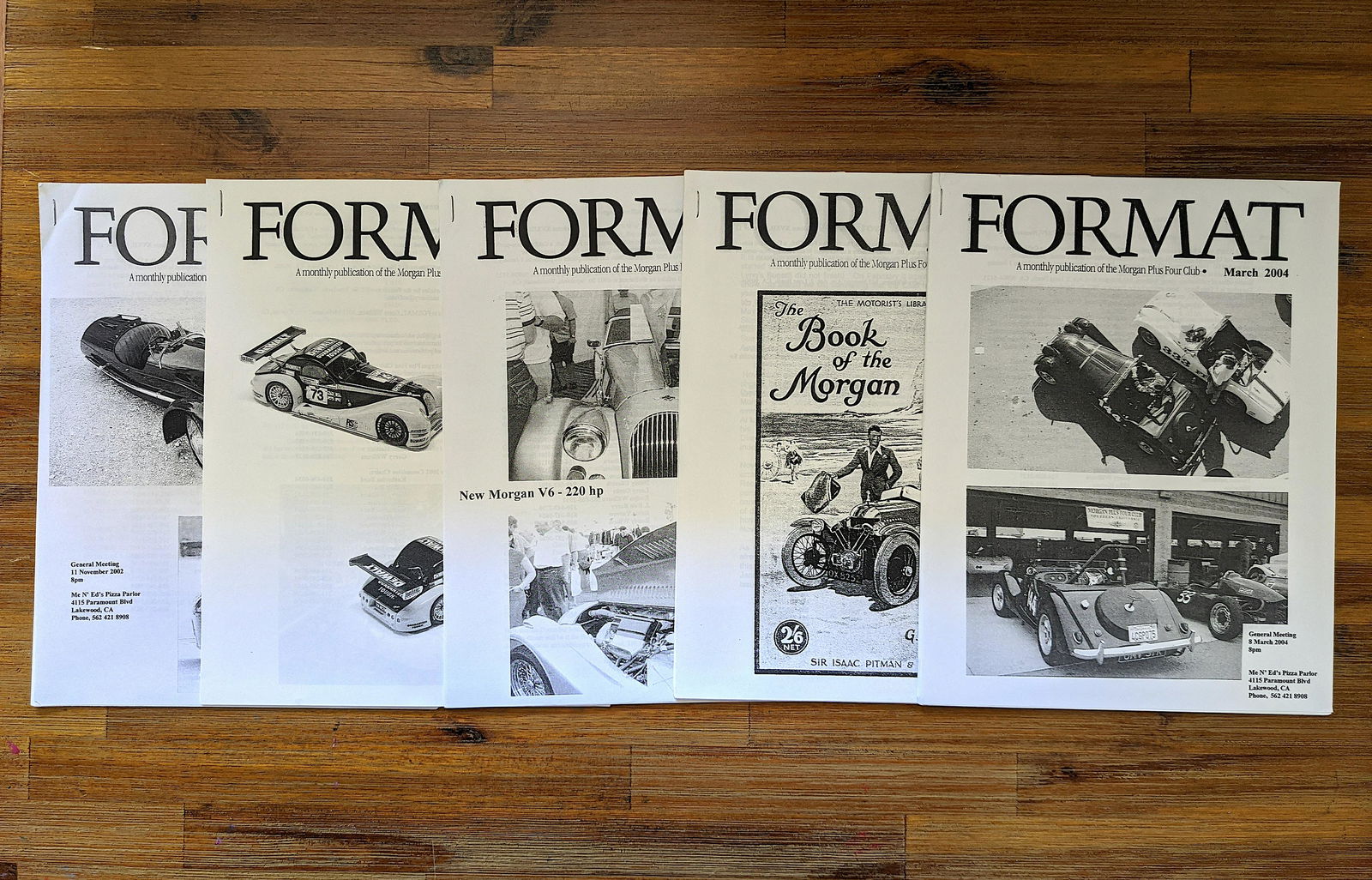 Set with 5 FORMAT Issues Car Racing, 2003-2007: This lot is located in Boca Raton, Fl and its shipment will be made directly by Artelisted. Shipping insurance is the responsibility of the buyer. Ask us if you want to add insurance cost. Note that i