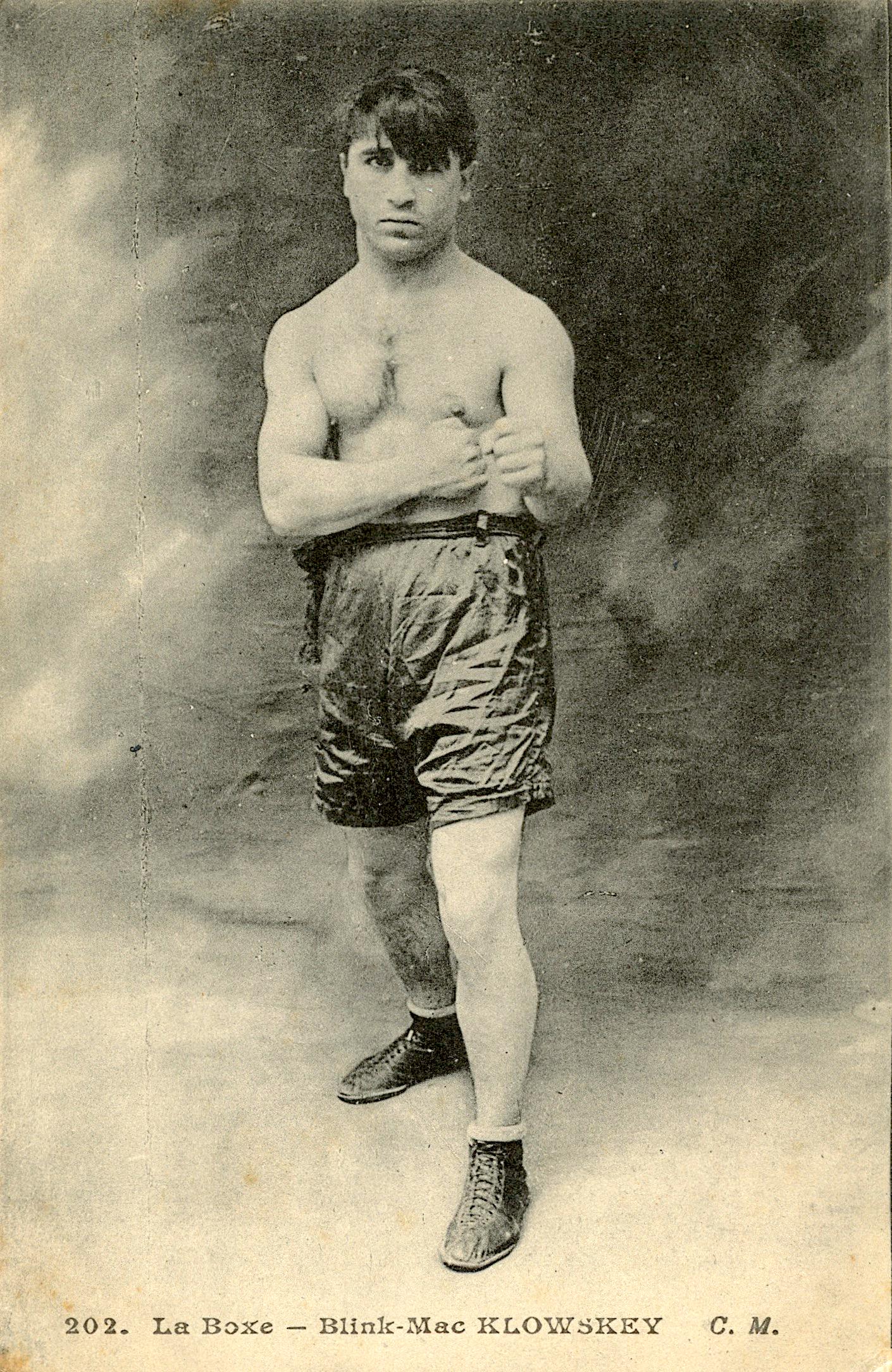 Antique Rare Postcard Sports Boxing (1 of 2)