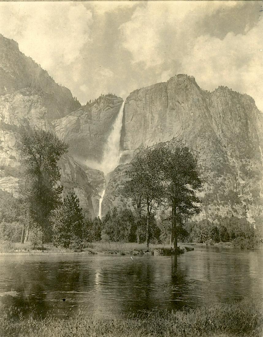 Antique Original Photograph Yosemite Falls (1 of 2)