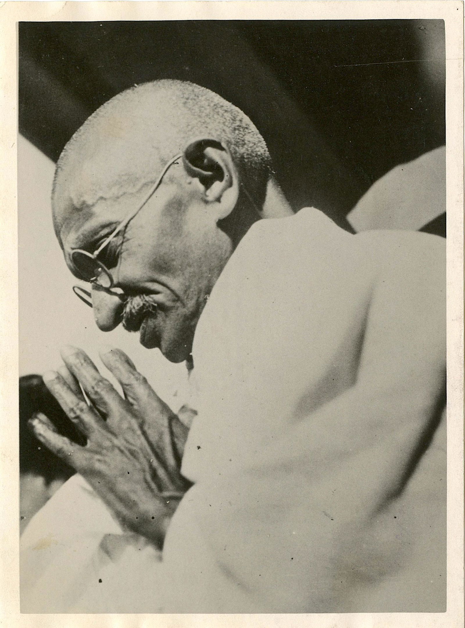 Antique Original Photograph Ghandi India 1931 (1 of 2)