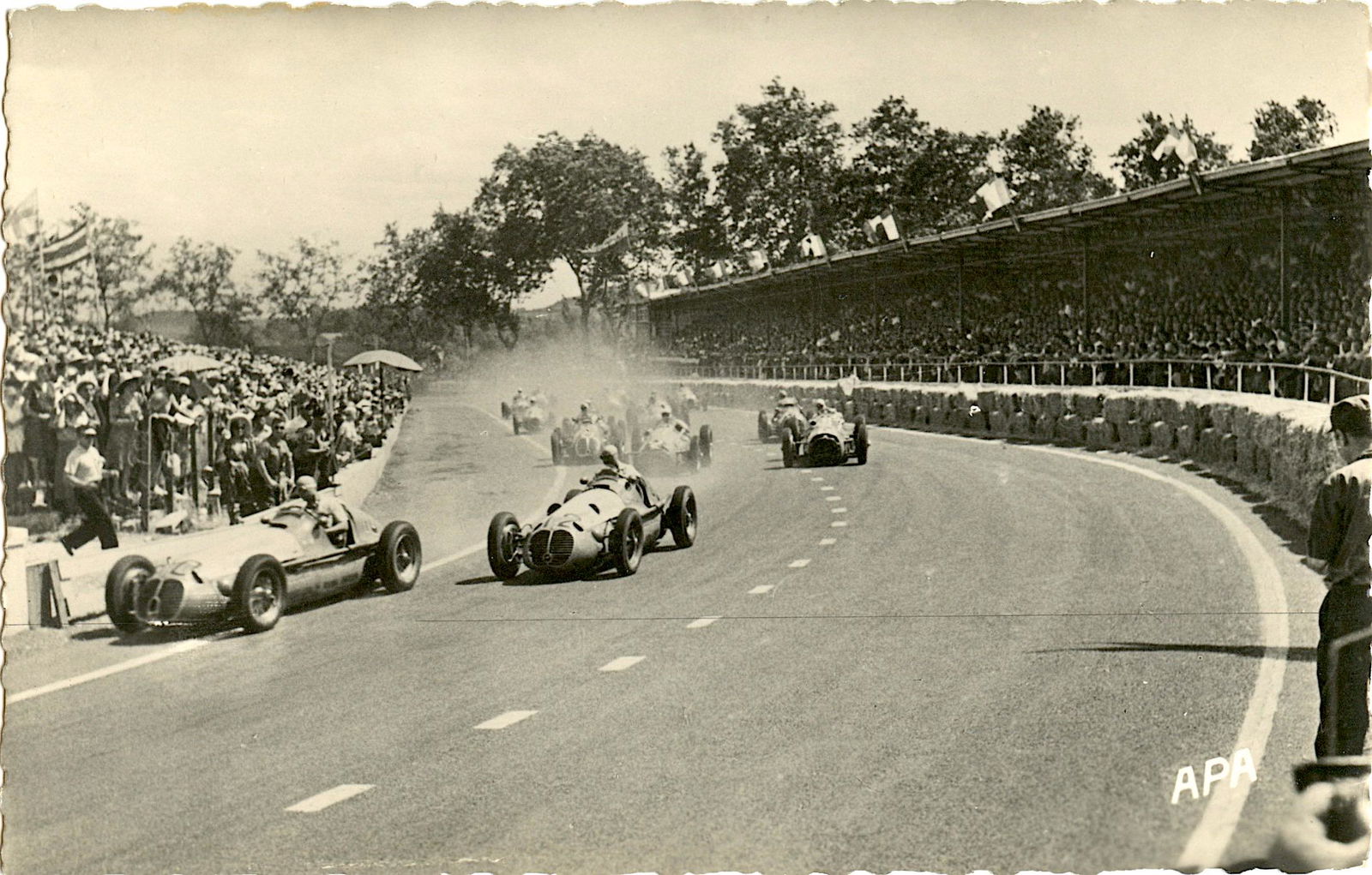 Antique / Vintage Postcard Car Racing Auto (1 of 2)