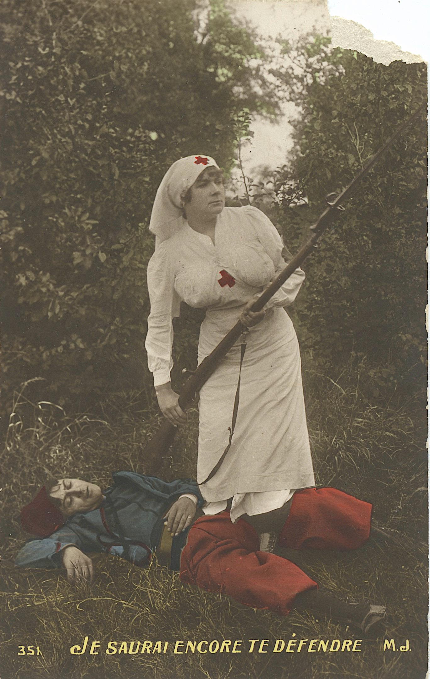 Antique / Vintage Rare French Postcard Great War WWI: The provenance of this item is from a collector in Paris, France. Antique / Vintage postcard from the epoch. The regular size of a postcard is approximately 3 1/2 inch x 5 1/2 inch or 9 cm x 14 cm (sm