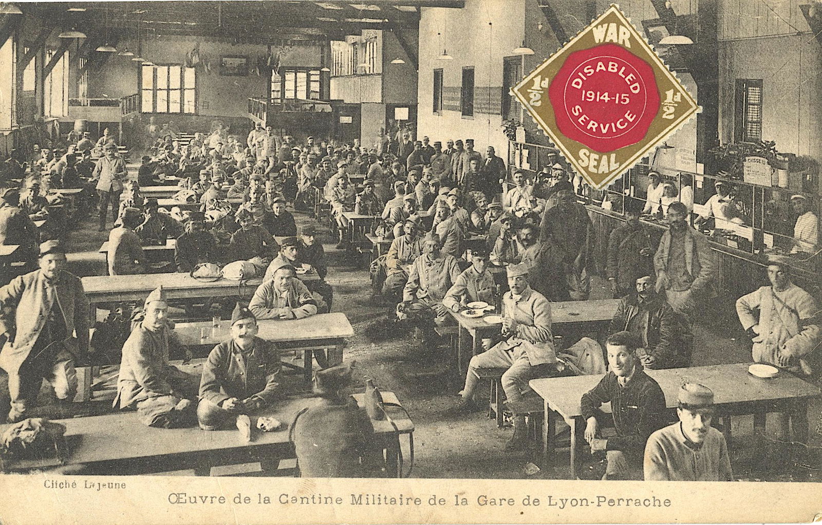 Antique / Vintage Rare French Postcard Great War WWI: The provenance of this item is from a collector in Paris, France. Antique / Vintage postcard from the epoch. The regular size of a postcard is approximately 3 1/2 inch x 5 1/2 inch or 9 cm x 14 cm (sm