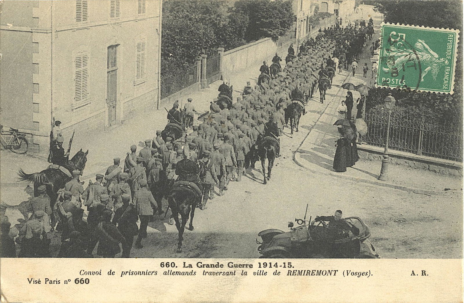 Antique / Vintage Rare French Postcard Great War WWI: The provenance of this item is from a collector in Paris, France. Antique / Vintage postcard from the epoch. The regular size of a postcard is approximately 3 1/2 inch x 5 1/2 inch or 9 cm x 14 cm (sm