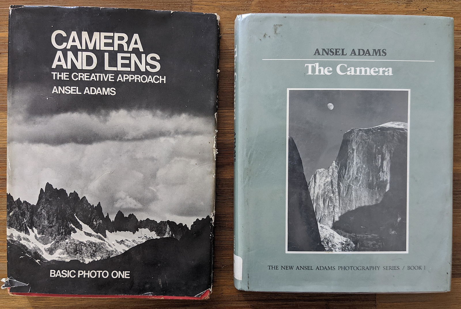 Set 2 Vintage Books ANSEL ADAMS Photography (1 of 8)