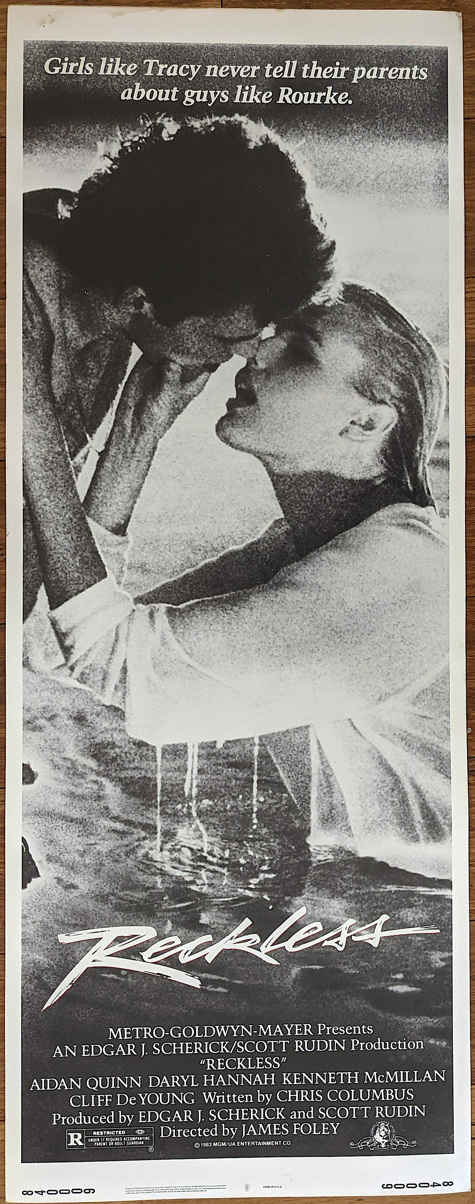 Vintage Authentic NSS Poster Insert RECKLESS (1 of 1)