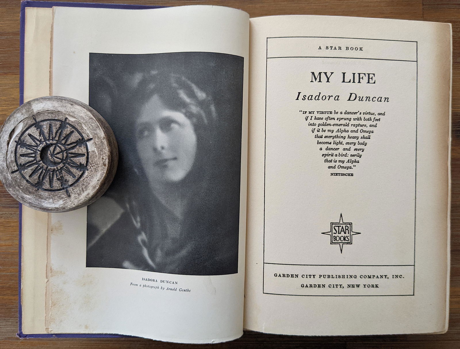 Book My Life ISADORA DUNCAN 1st Edition, 1927 (1 of 6)