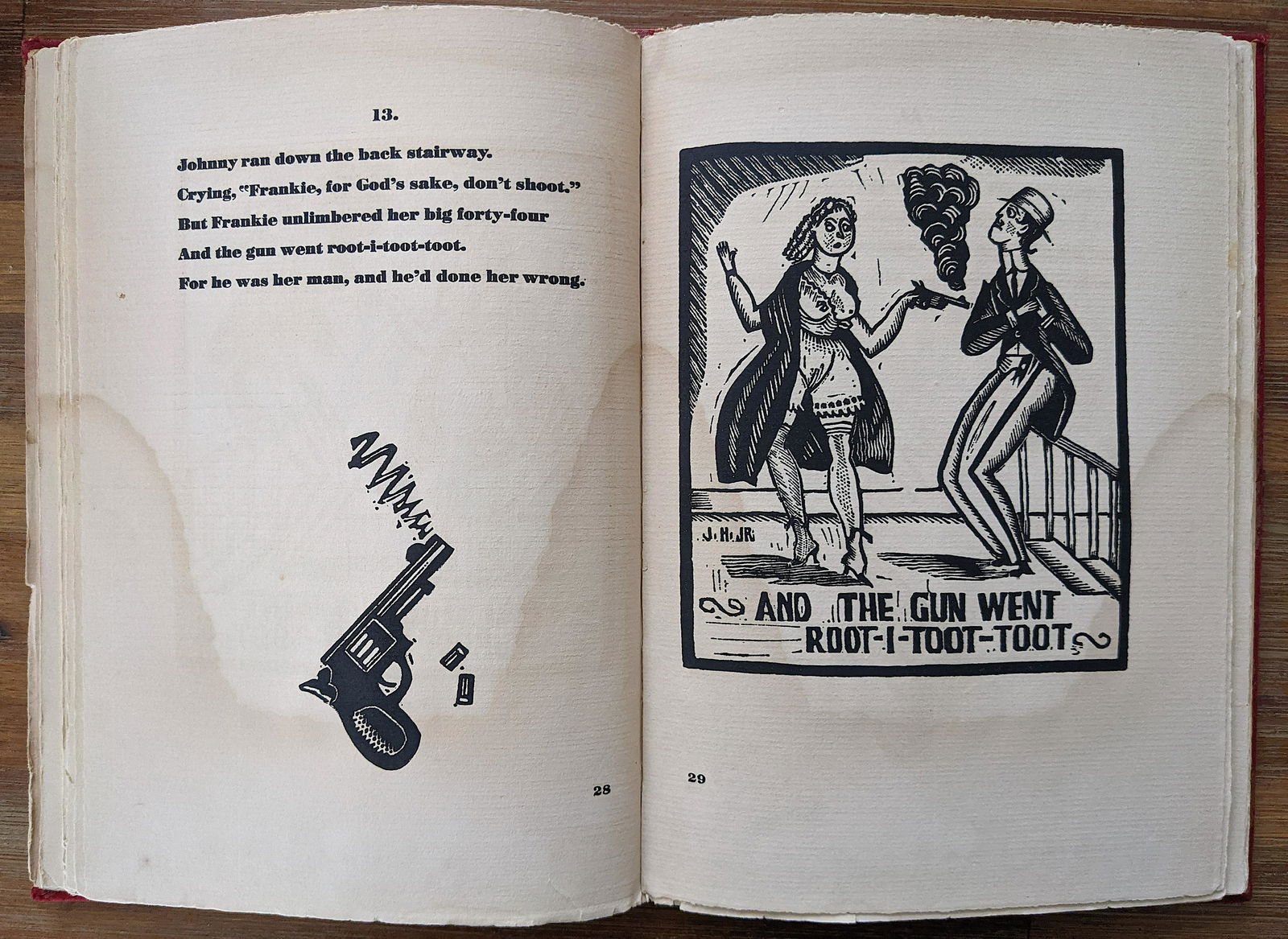 Book The Saga Of Frankie & Johnny by John Held Jr., (1 of 8)