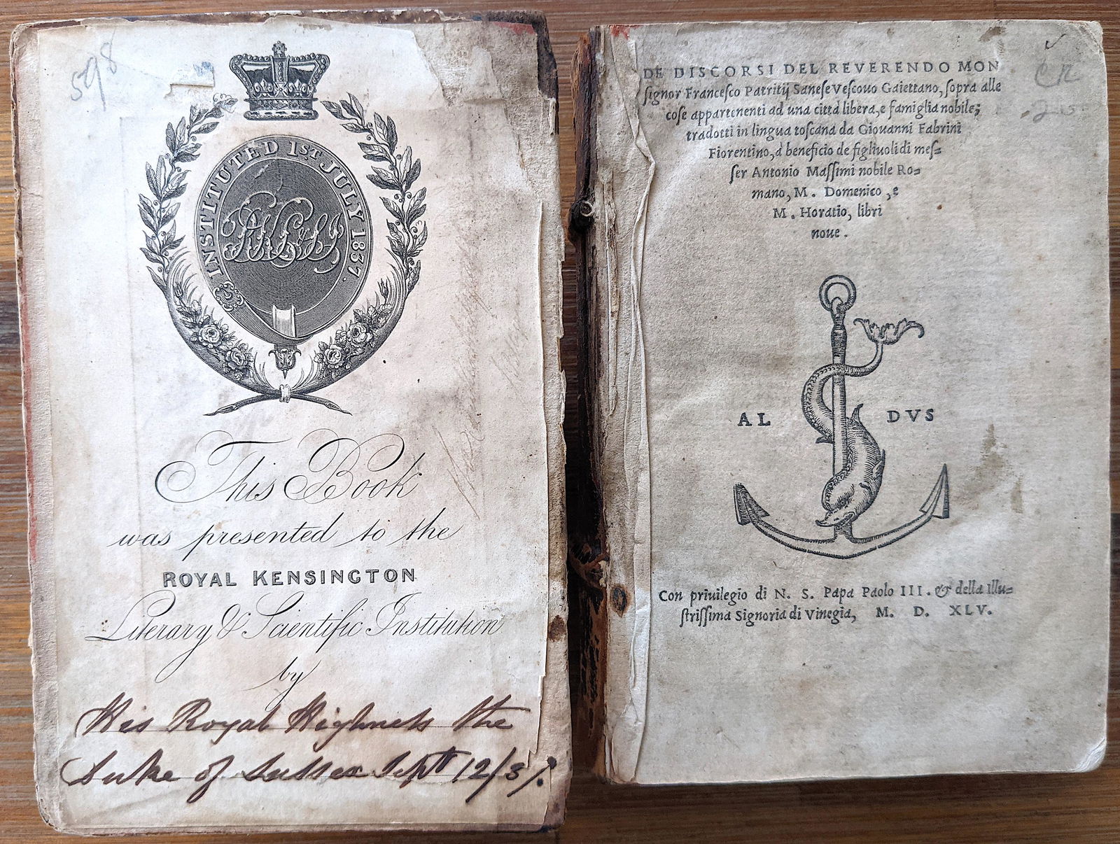 Very Rare Book Earliest Humanism Works, 1545 (1 of 6)