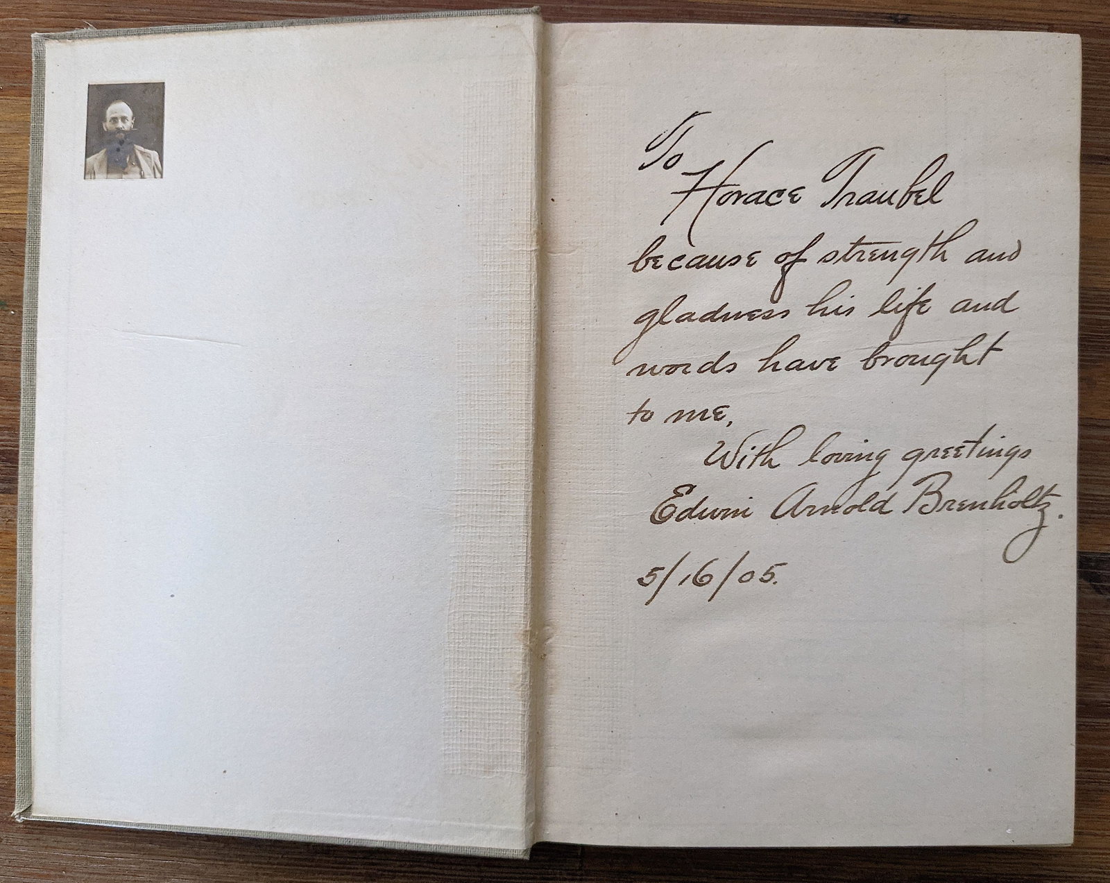 Book The Recording Angel by Edwin Arnold, Signed 1905: The provenance of this lot is from a collector in Indiana. This lot is located in Boca Raton, Fl. The shipping by Artelisted will be via USPS - First Class or Priority (tracking # will be provided via